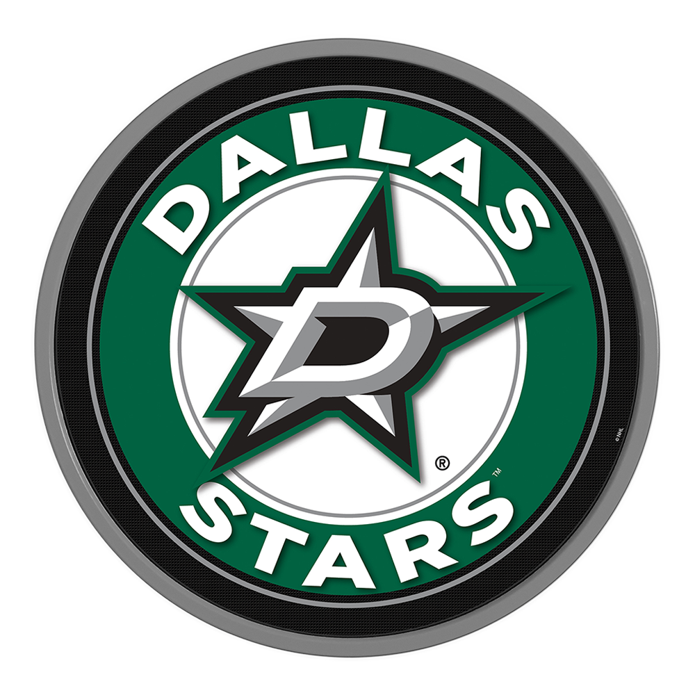 Dallas Stars: Modern Disc Wall Sign