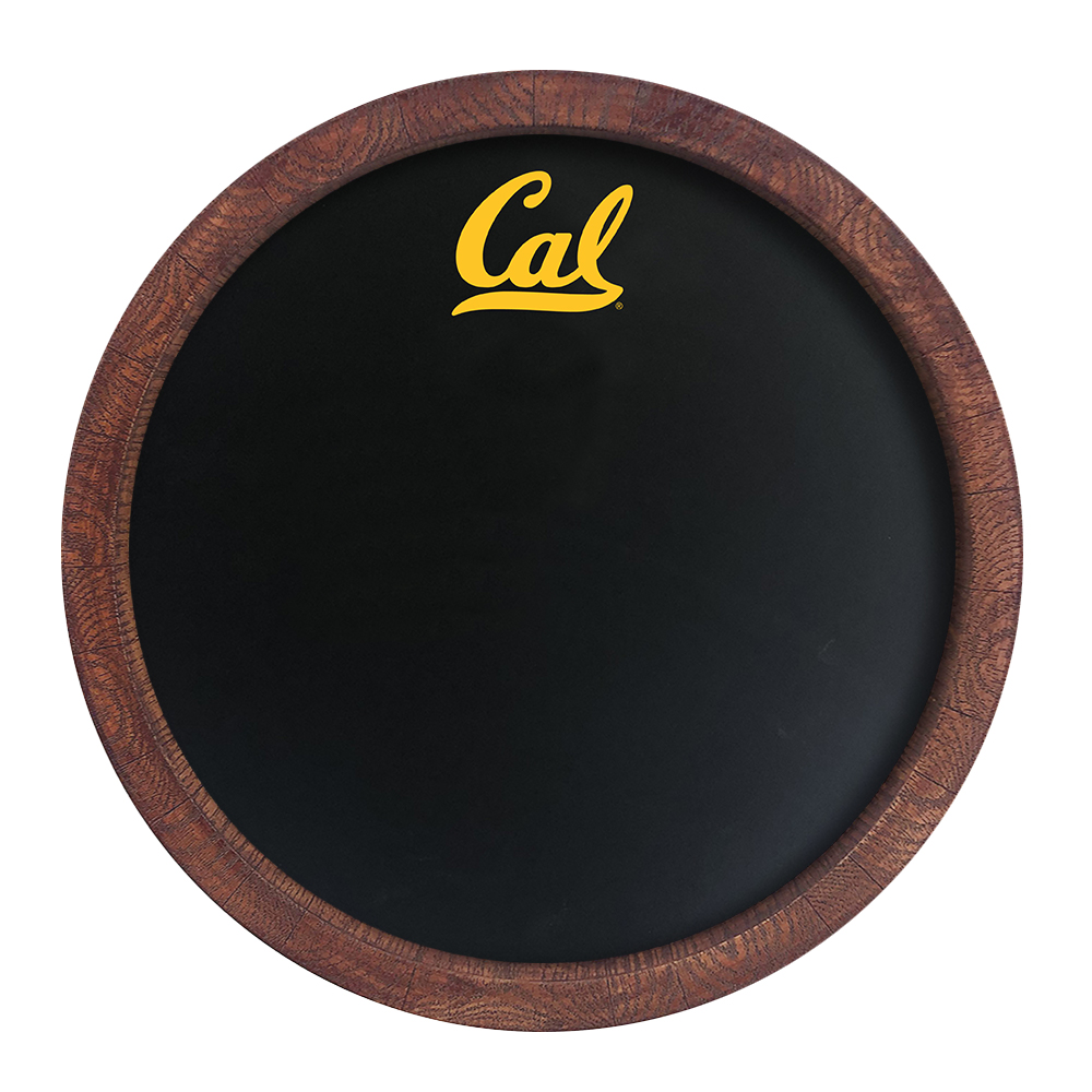 Cal Golden Bears: "Faux" Barrel Top Chalkboard  