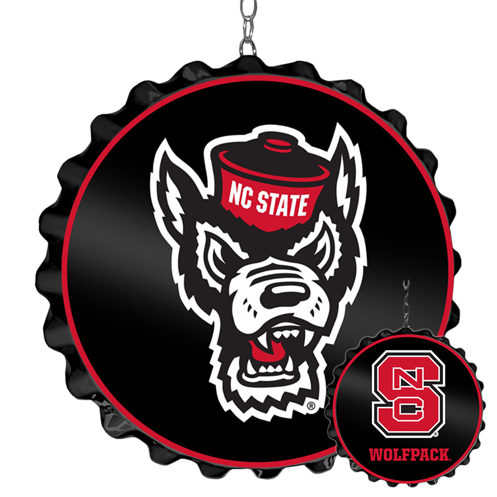 NC State Wolfpack: Bottle Cap Dangler