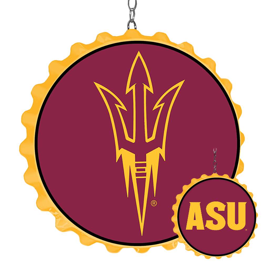 Arizona State Sun Devils Bottle Cap Dangler