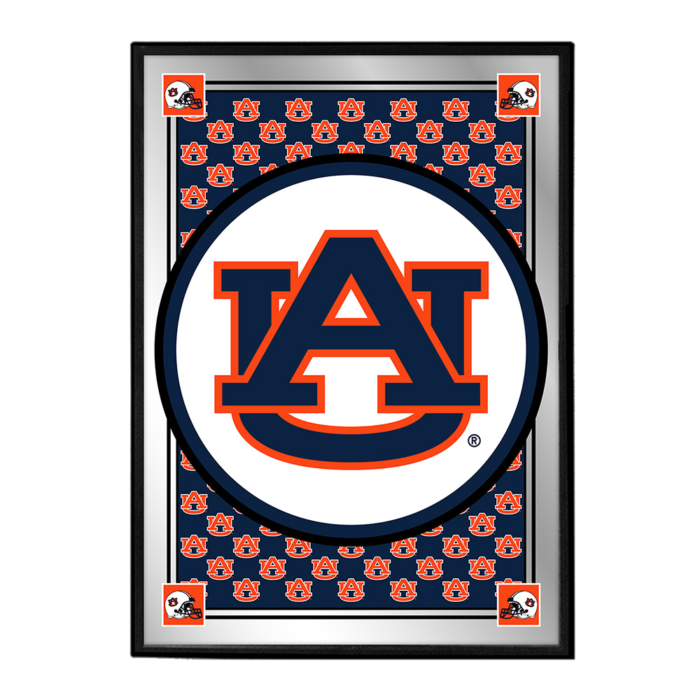 Auburn Tigers: Team Spirit - Framed Mirrored Wall Sign