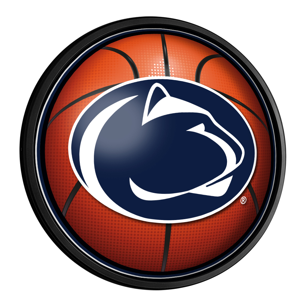 Penn State Nittany Lions: Basketbal - Slimline Lighted Wall Sign