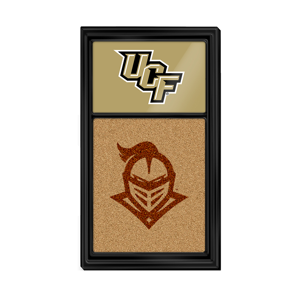 UCF Knights: Dual Logo - Cork Note Board
