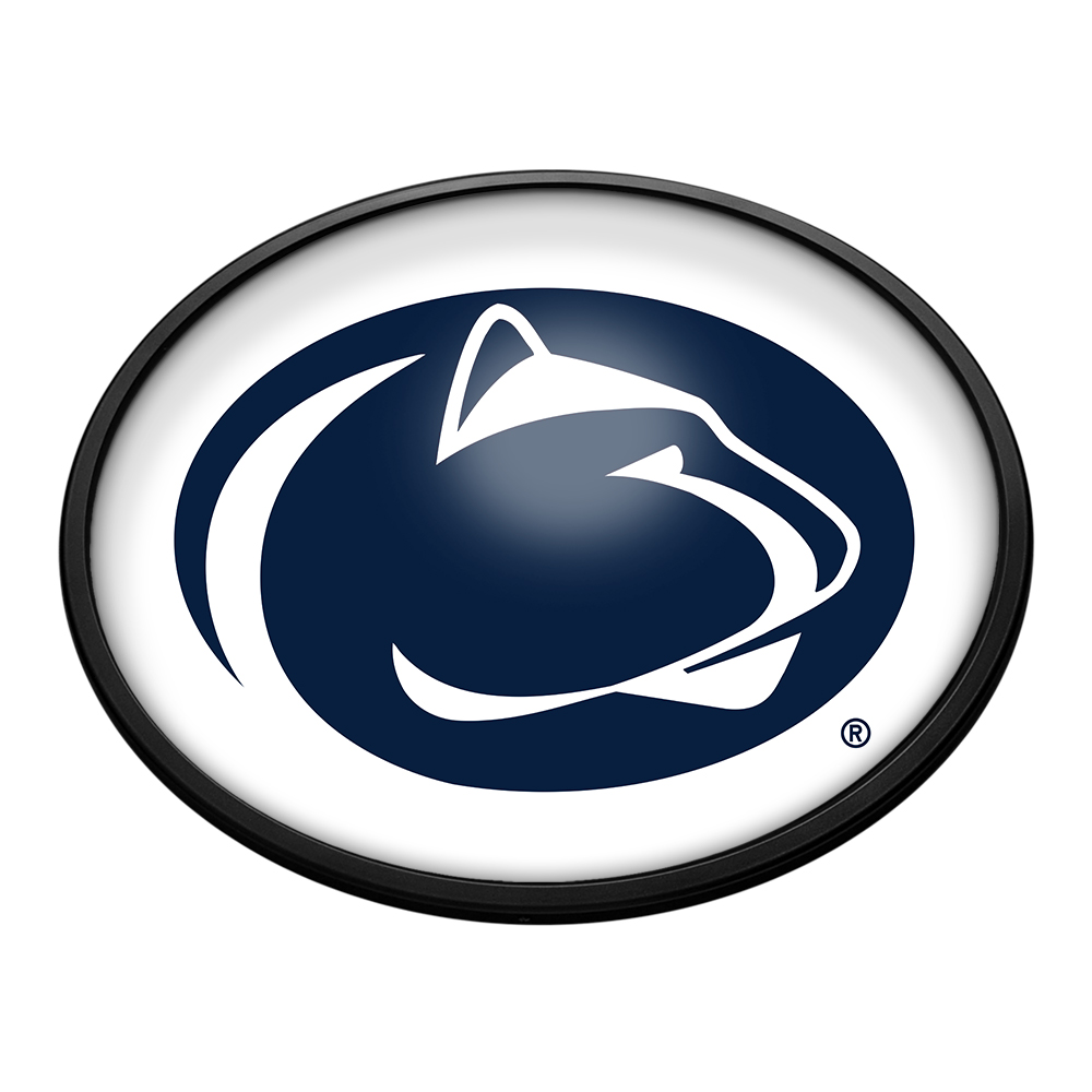 Penn State Nittany Lions: Lion - Oval Slimline Lighted Wall Sign