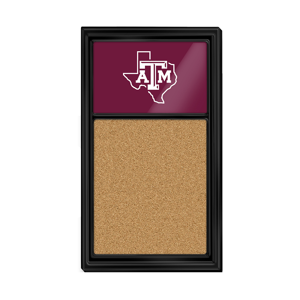 Texas A&M Aggies Texas - Cork Note Board