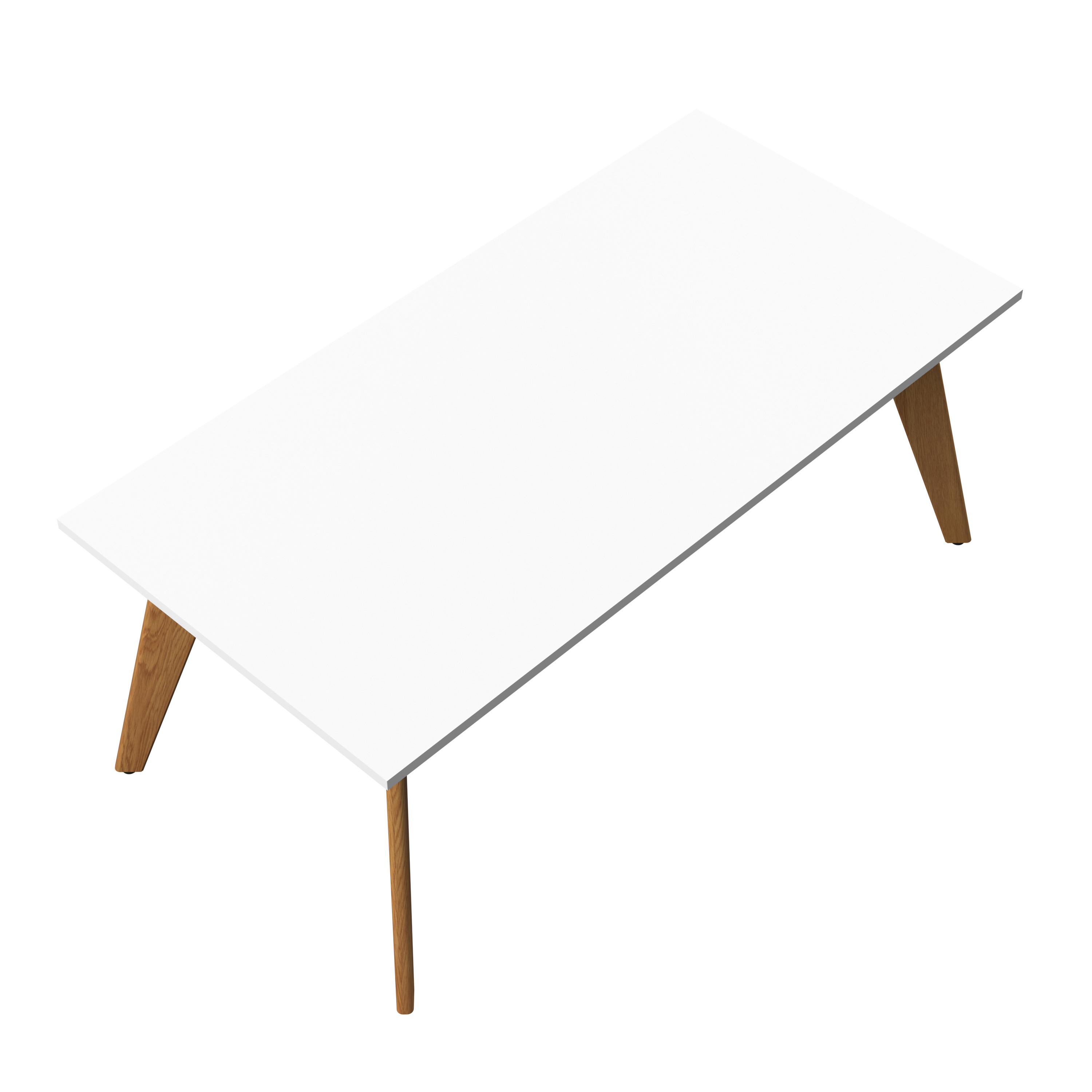 Plateau Rectangular Table (FSC) | 1800 X 900 | White thumbnail 3