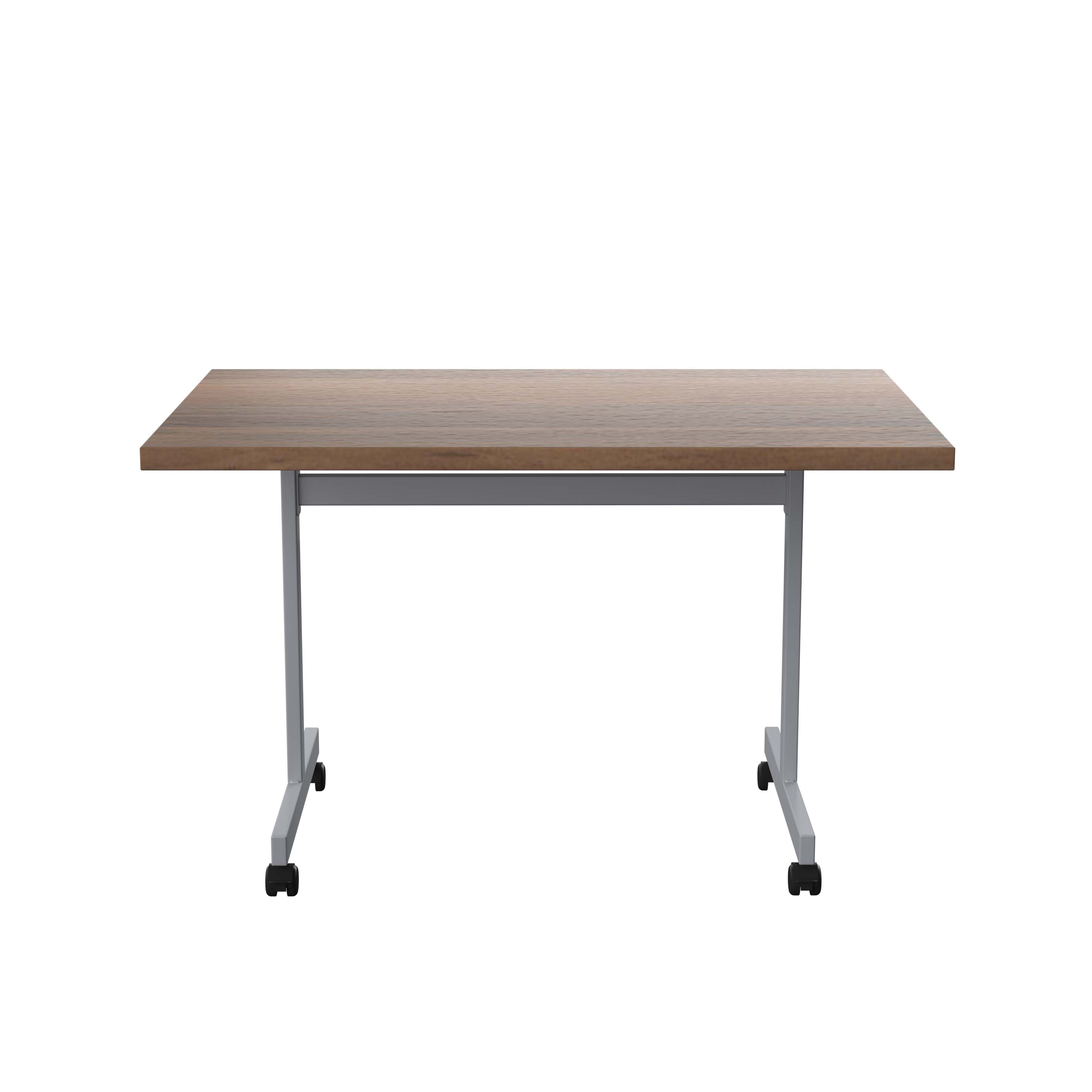 One Eighty Rectangular Tilting Table (FSC) | 1200 X 800 | Dark Walnut/Silver thumbnail 2