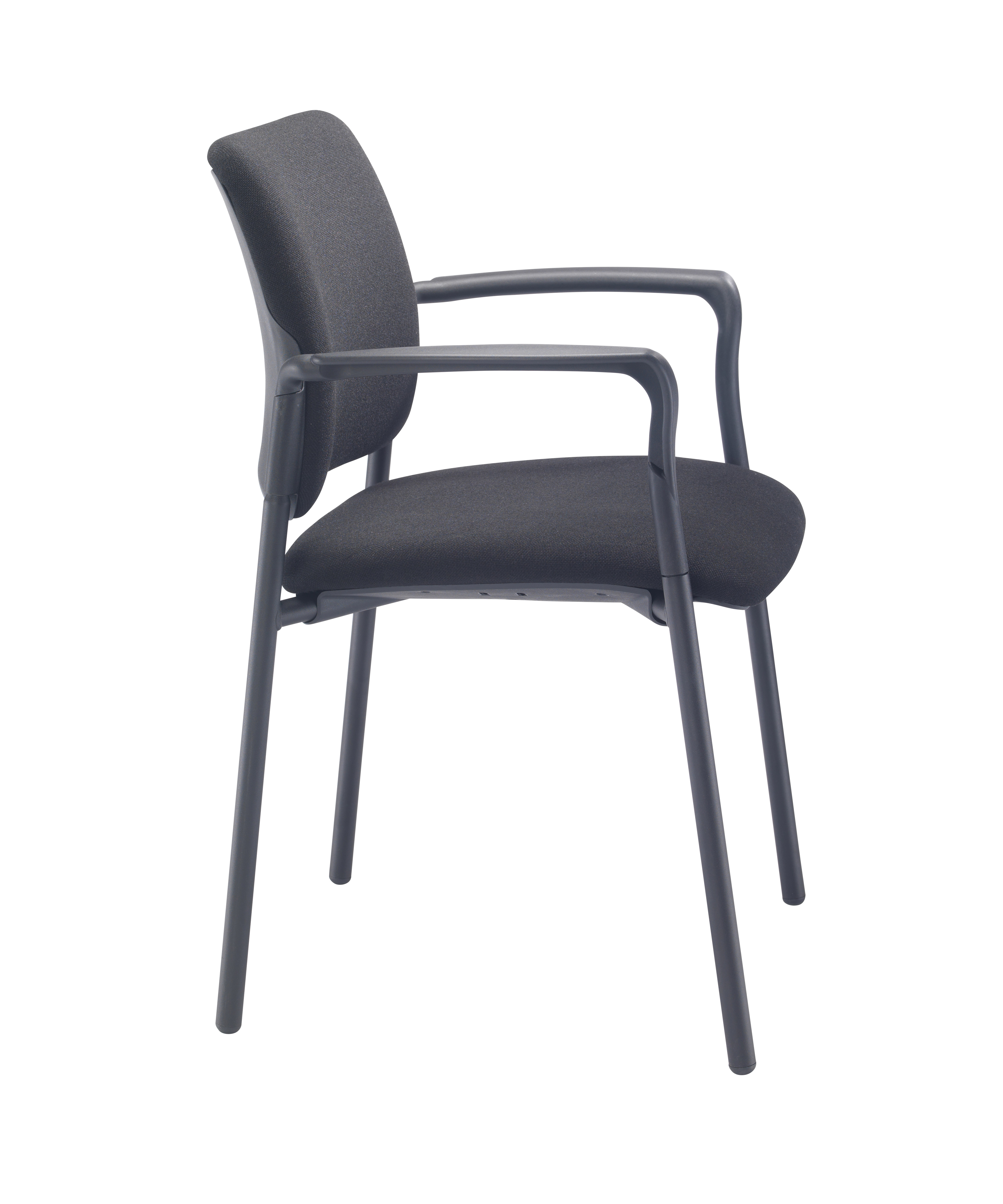 Florence Arm Chair | Black/Black thumbnail 3
