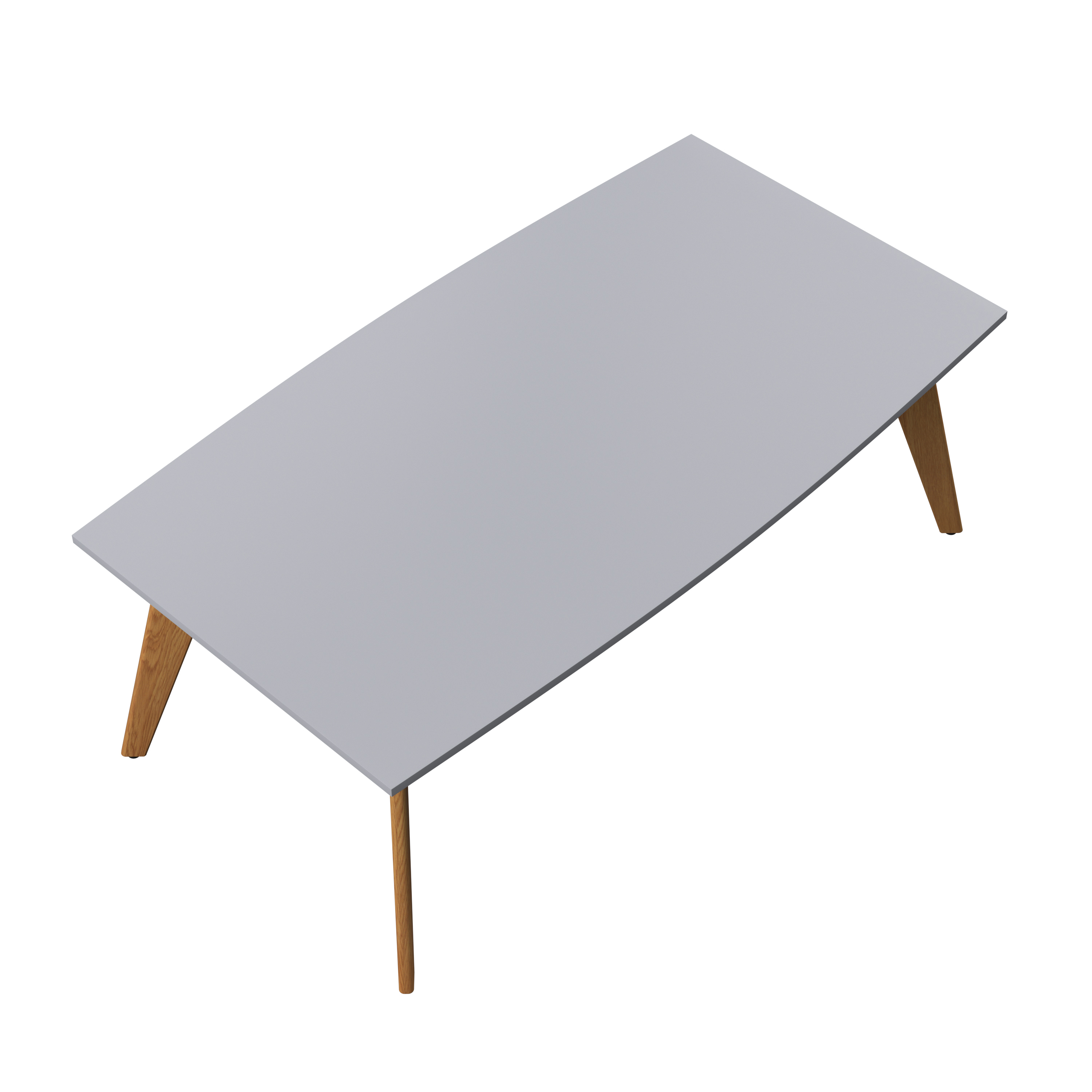 Plateau Barrel Table (FSC) | 2000 X 1000 | Grey thumbnail 3