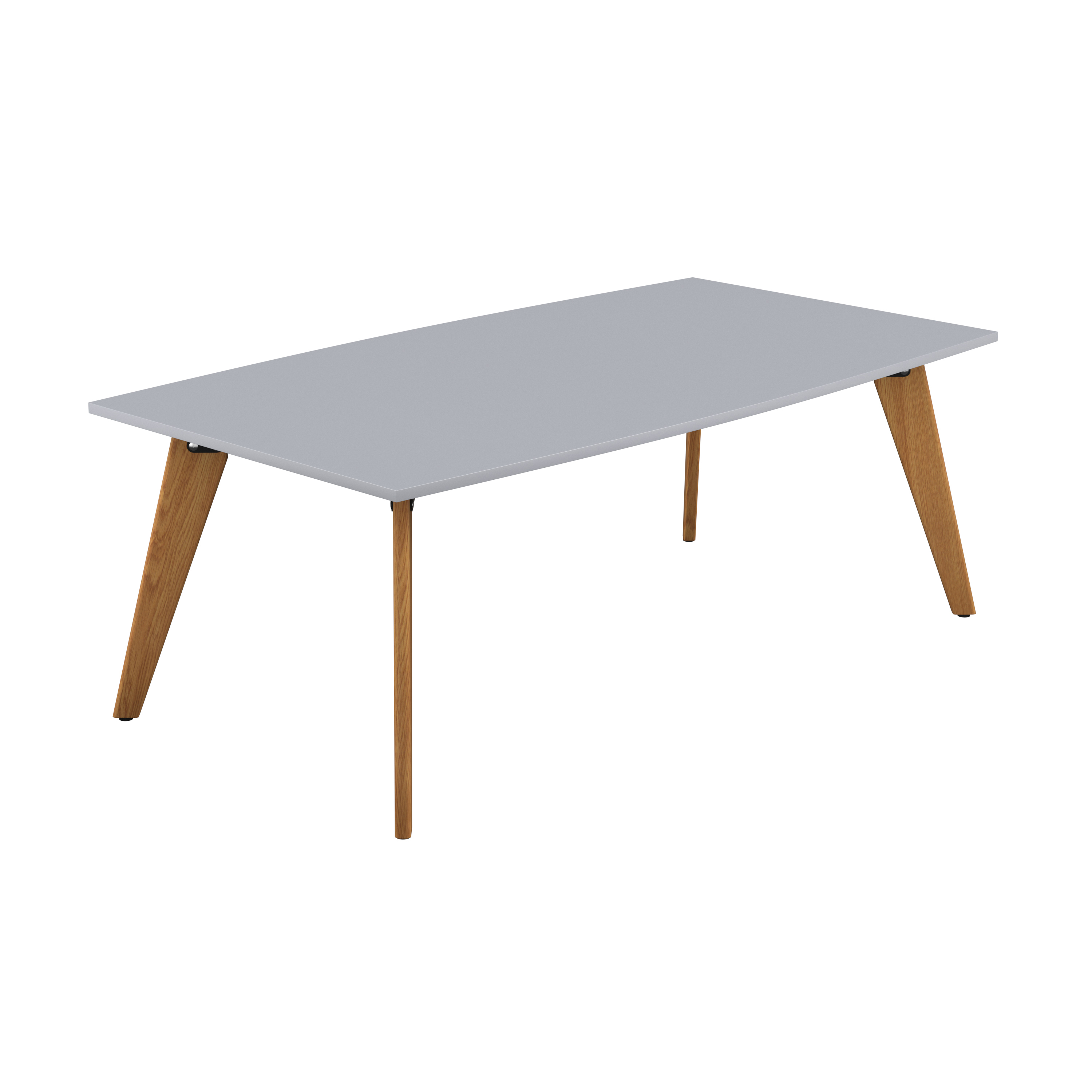 Plateau Barrel Table (FSC) | 2000 X 1000 | Grey