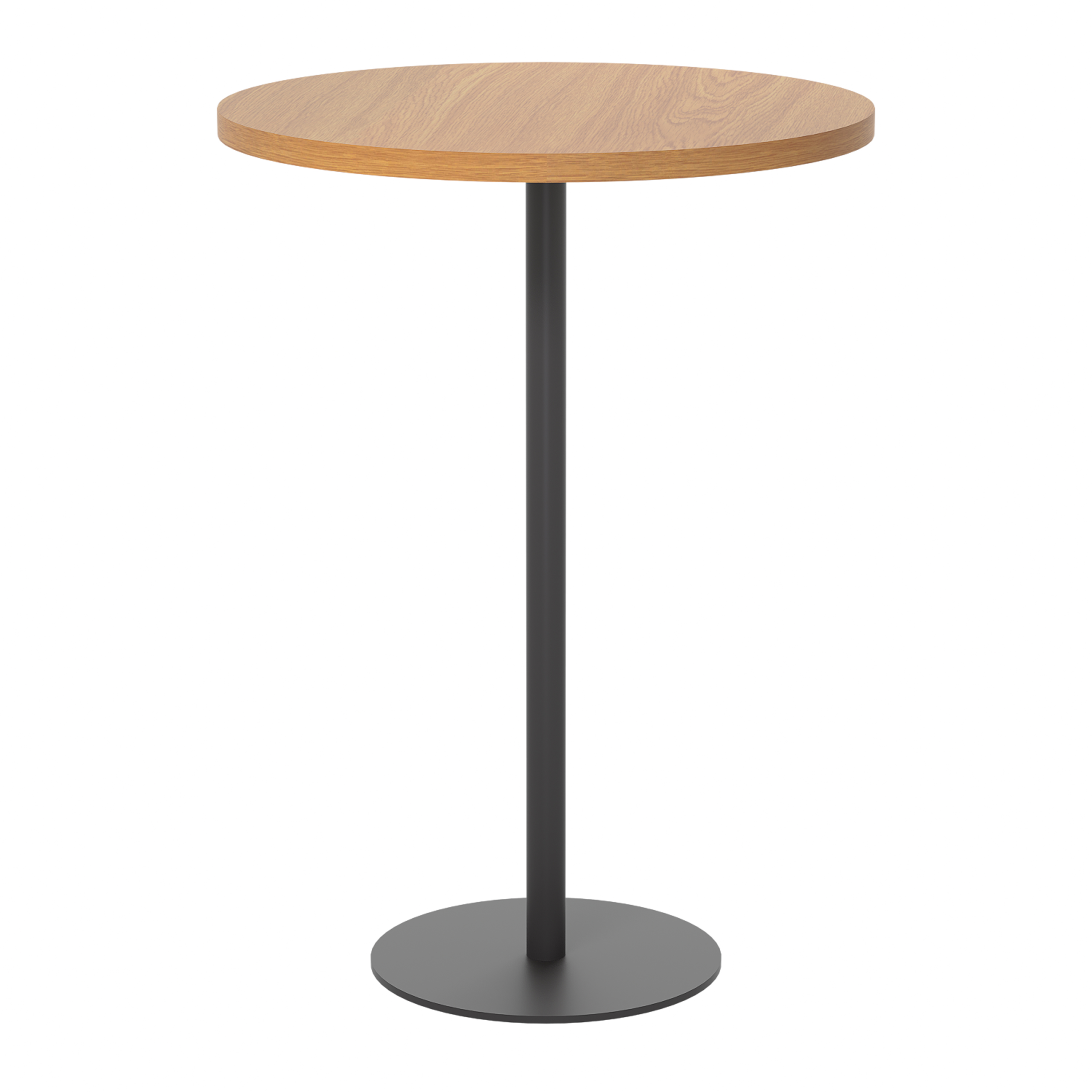 Contract Table High (FSC) | 800mm | Nova Oak/Black thumbnail 3