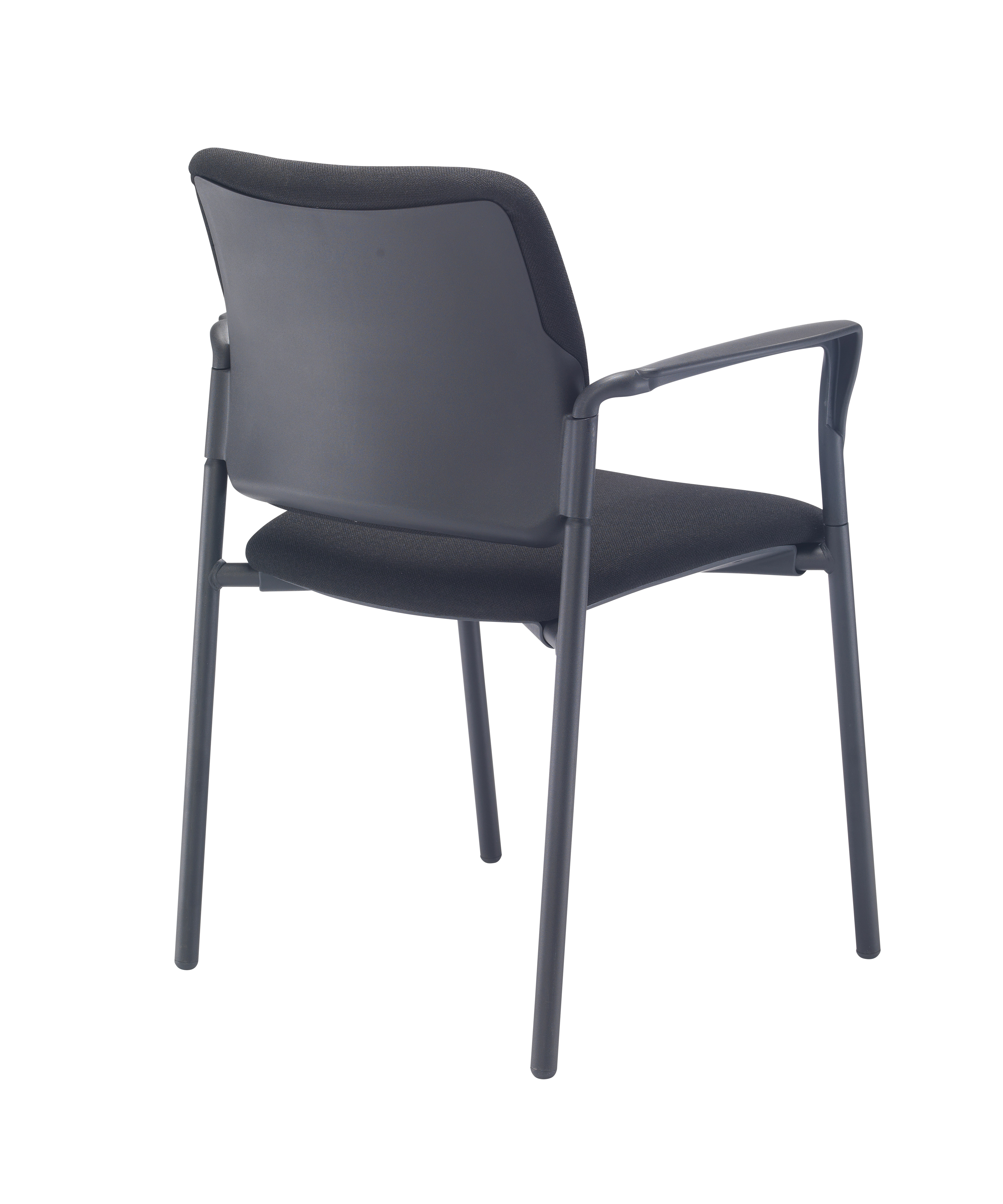 Florence Arm Chair | Black/Black thumbnail 4