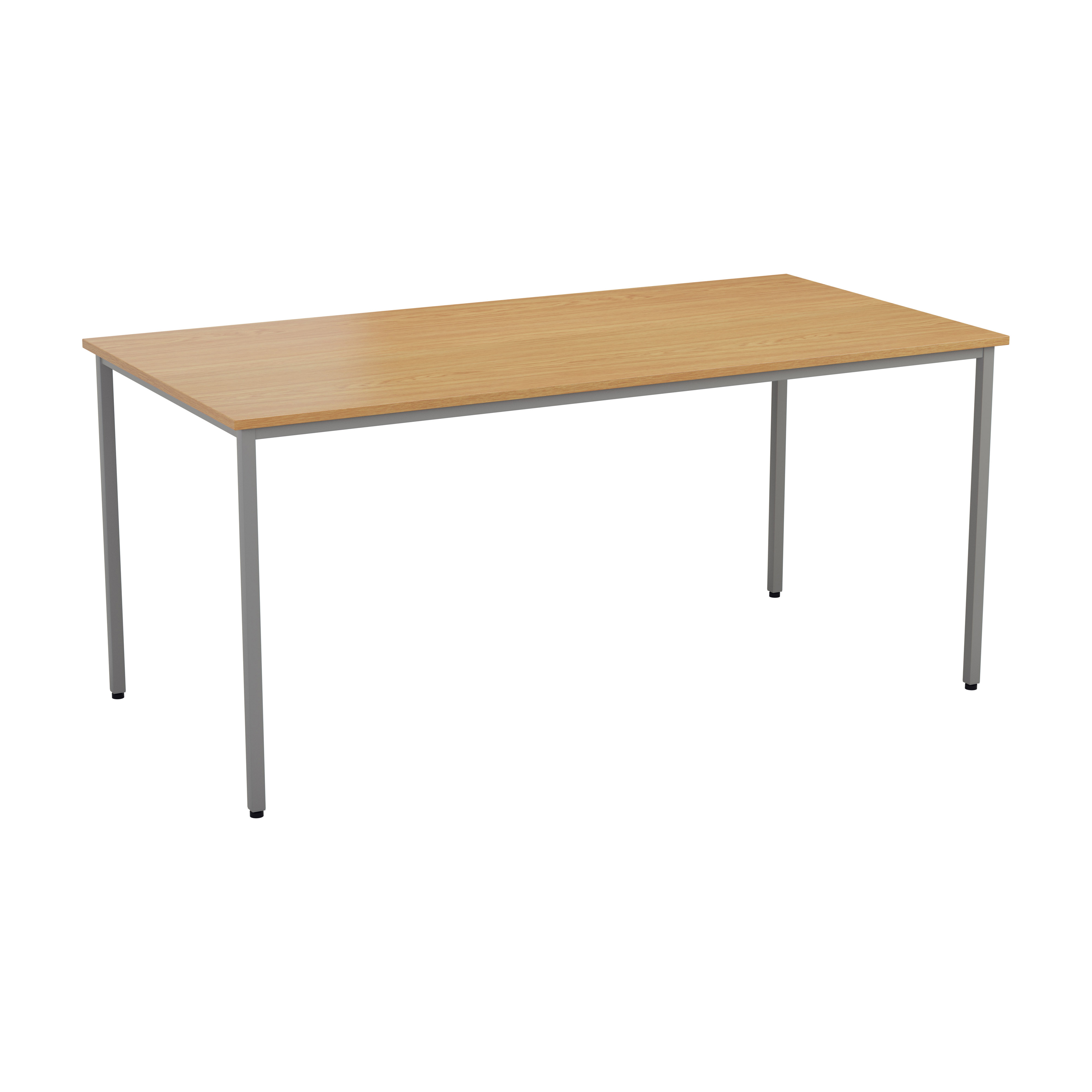 Rectangular Multipurpose Table | 1600 X 800 | Nova Oak/Silver thumbnail 4