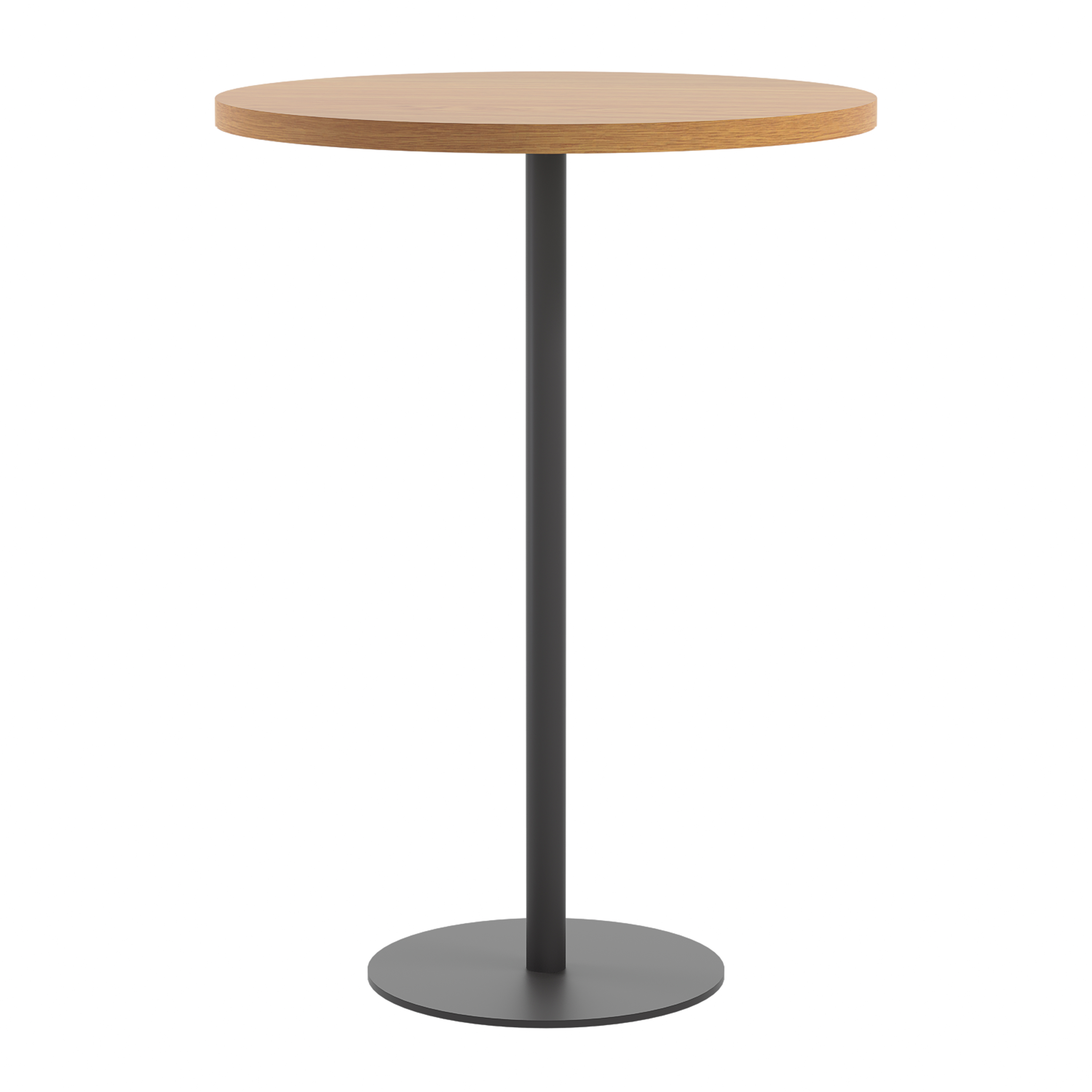 Contract Table High (FSC) | 800mm | Nova Oak/Black thumbnail 5