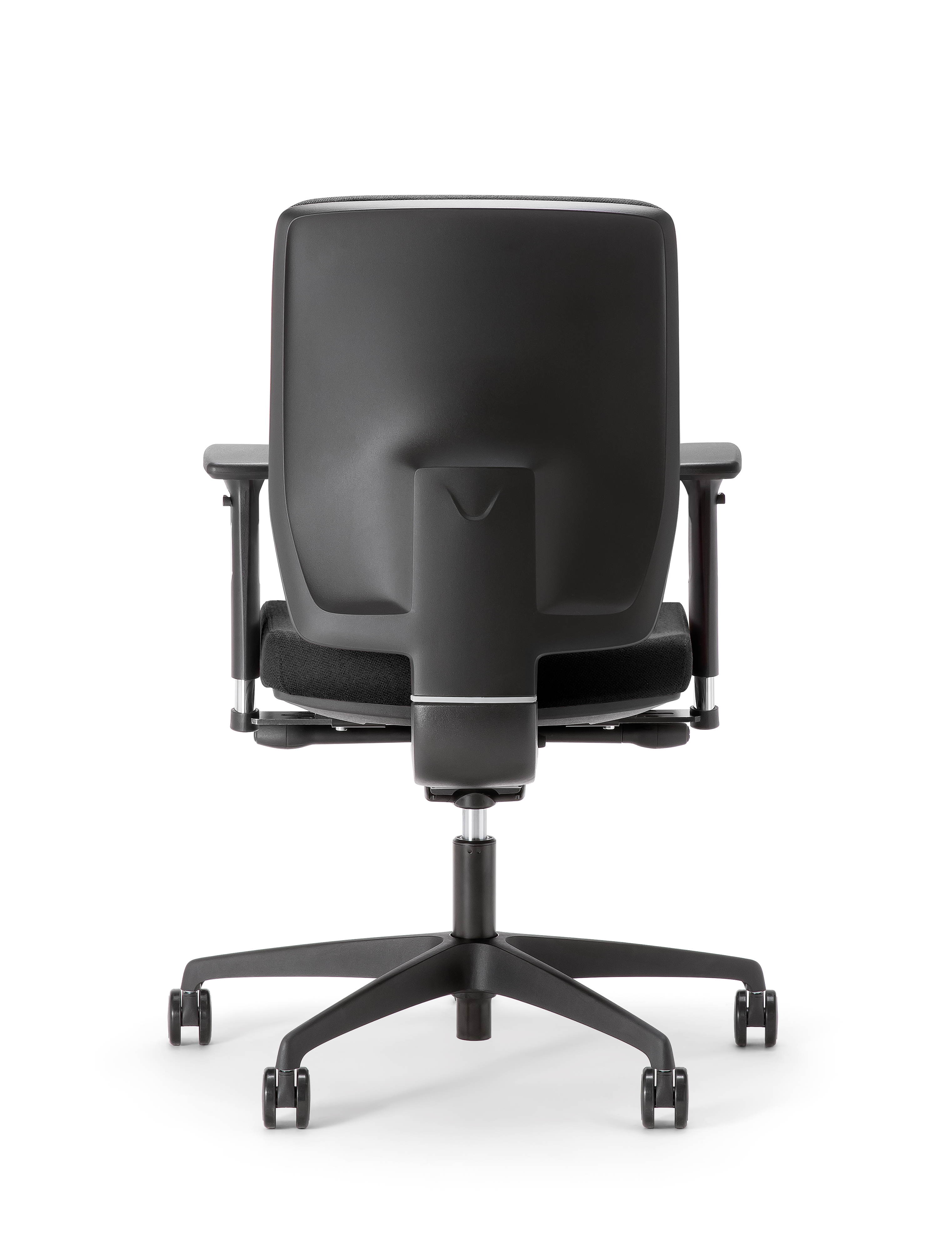 Bengal Heavy Duty Chair | Mid Back | Black/Black thumbnail 3