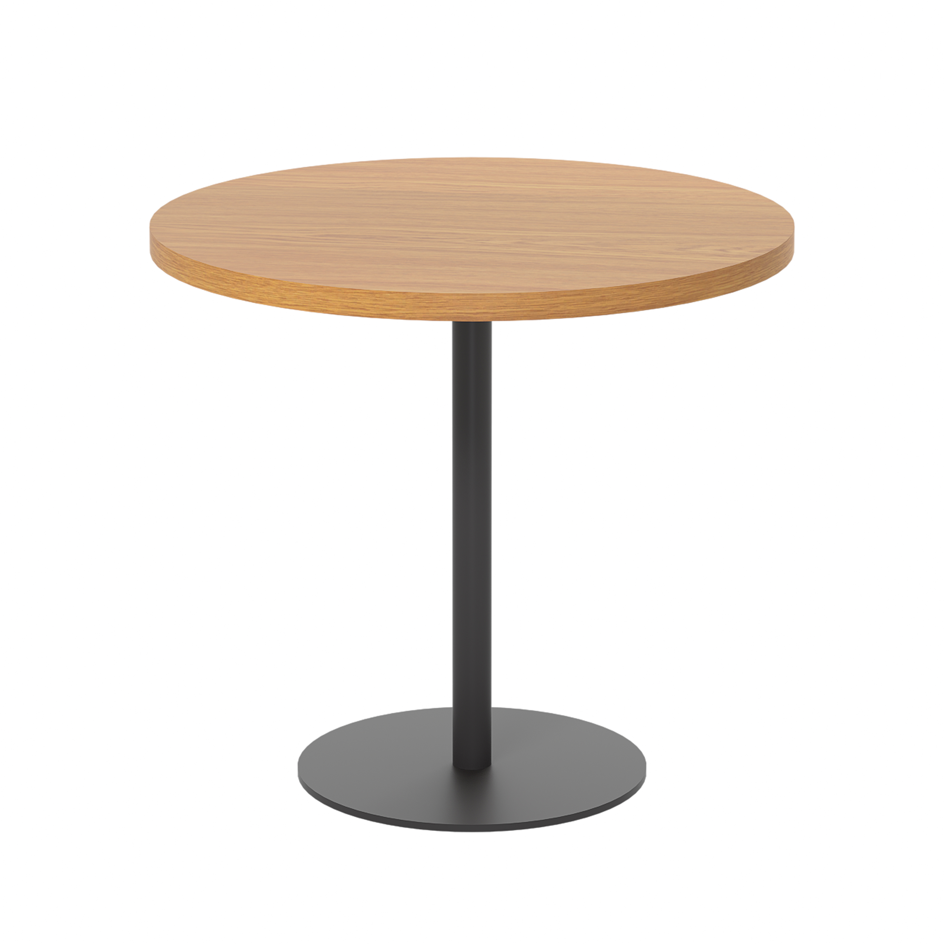 Contract Table Mid (FSC) | 800mm | Nova Oak/Black thumbnail 3