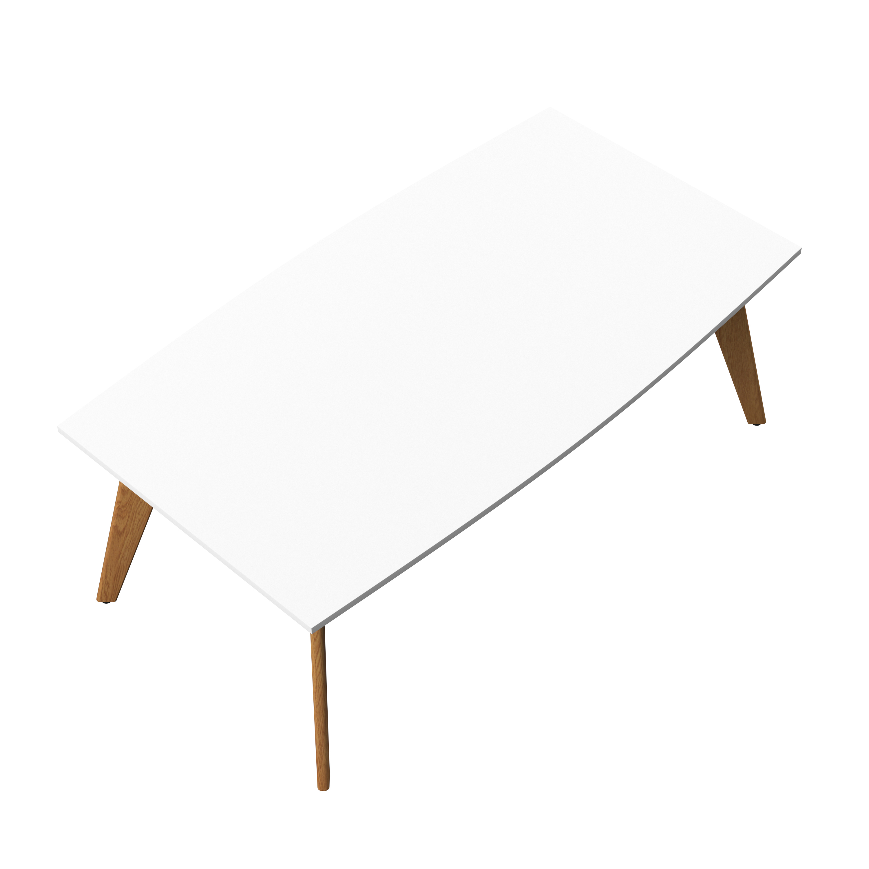 Plateau Barrel Table (FSC) | 2000 X 1000 | White thumbnail 3