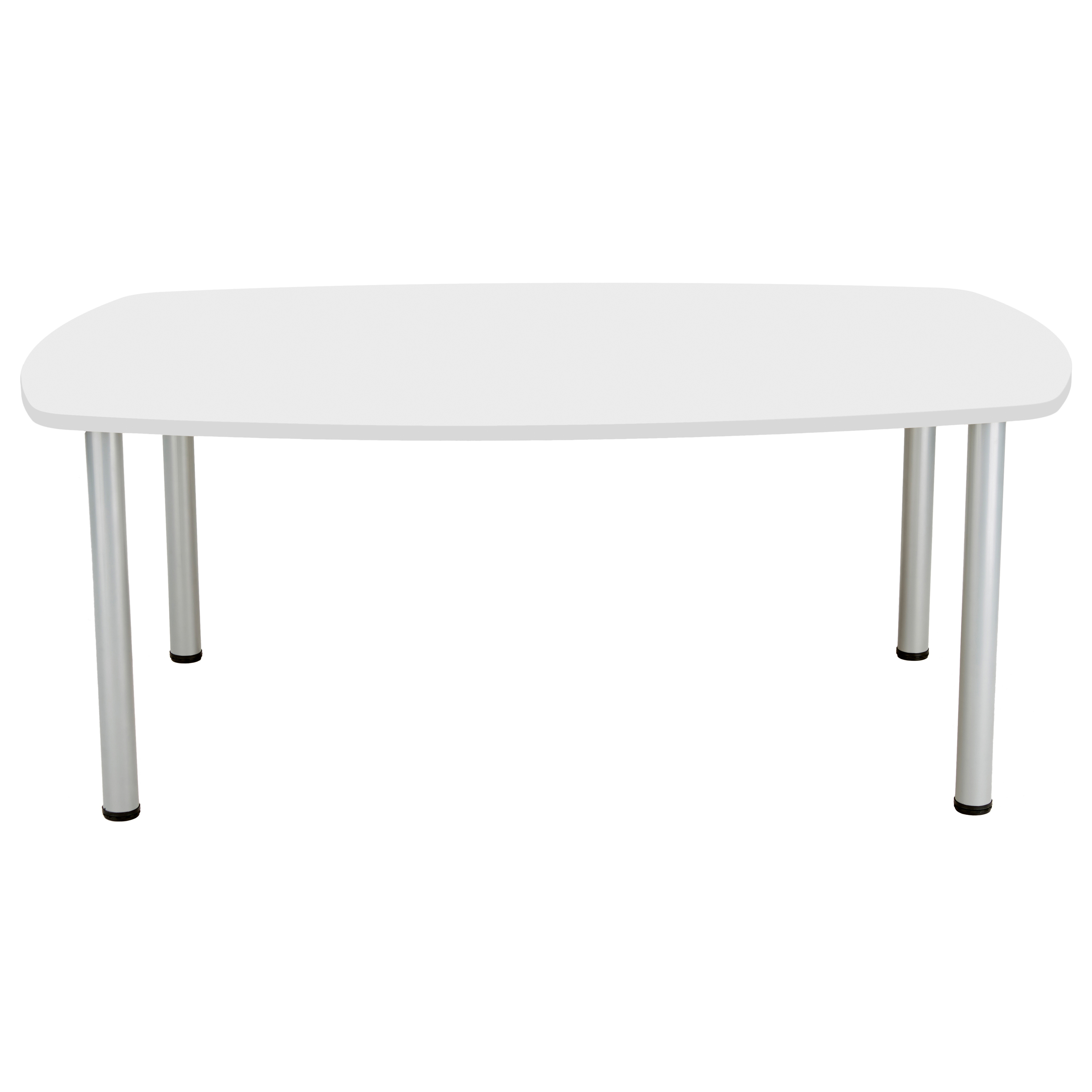 One Fraction Plus Boardroom Table (FSC) | 1800 | White thumbnail 2