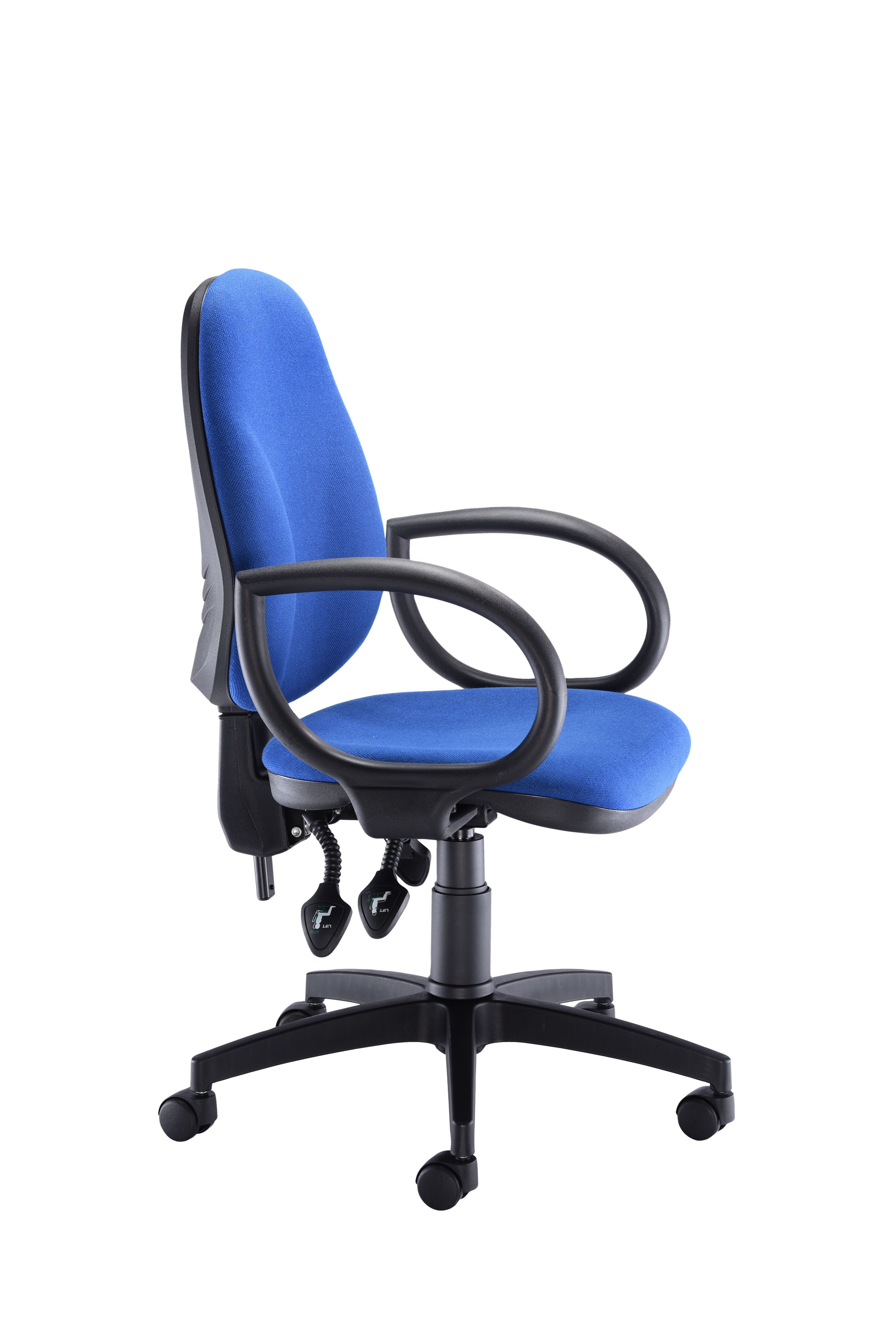 Concept Deluxe Chair | Fixed Arms | Royal Blue thumbnail 3