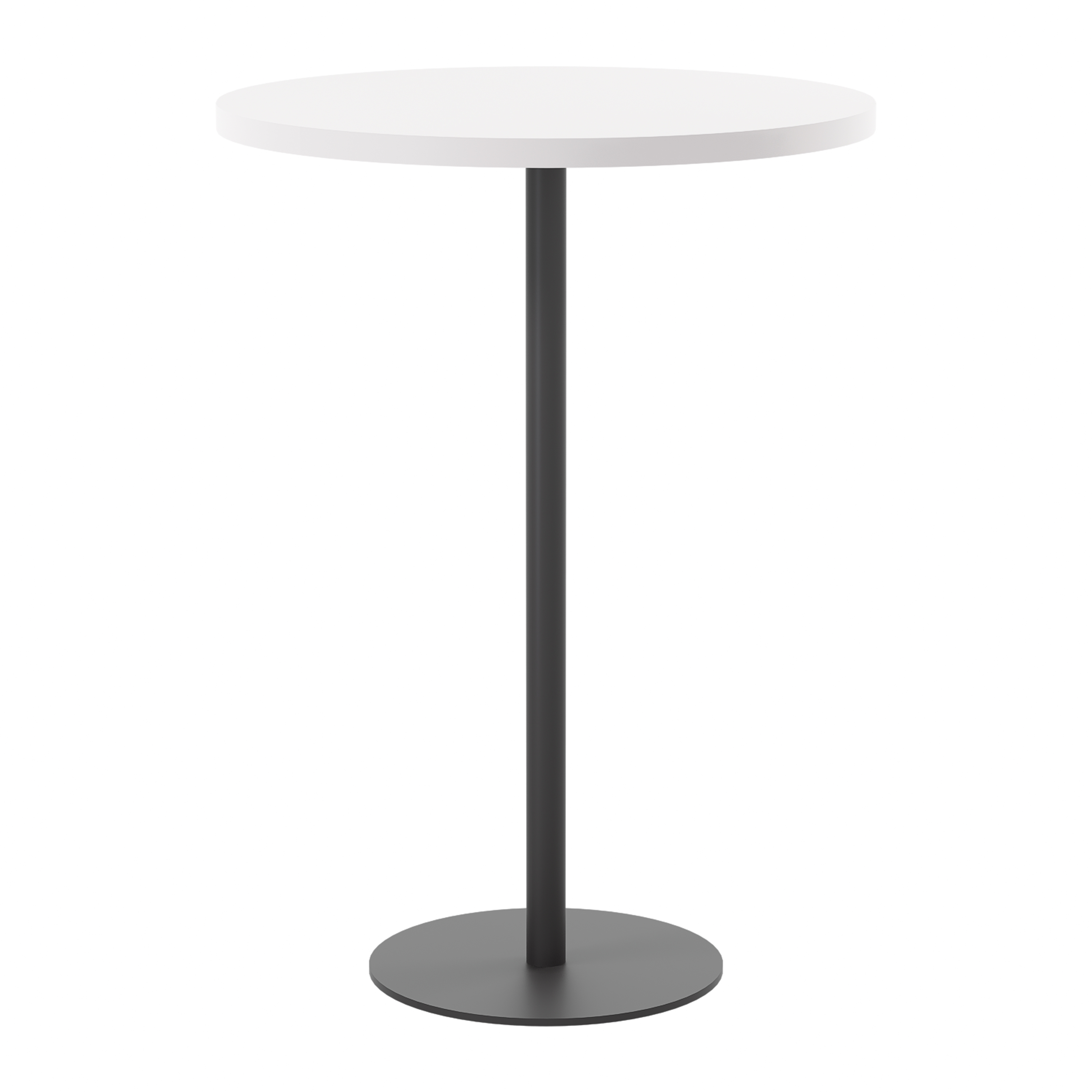 Contract Table High (FSC) | 800mm | White/Black thumbnail 4