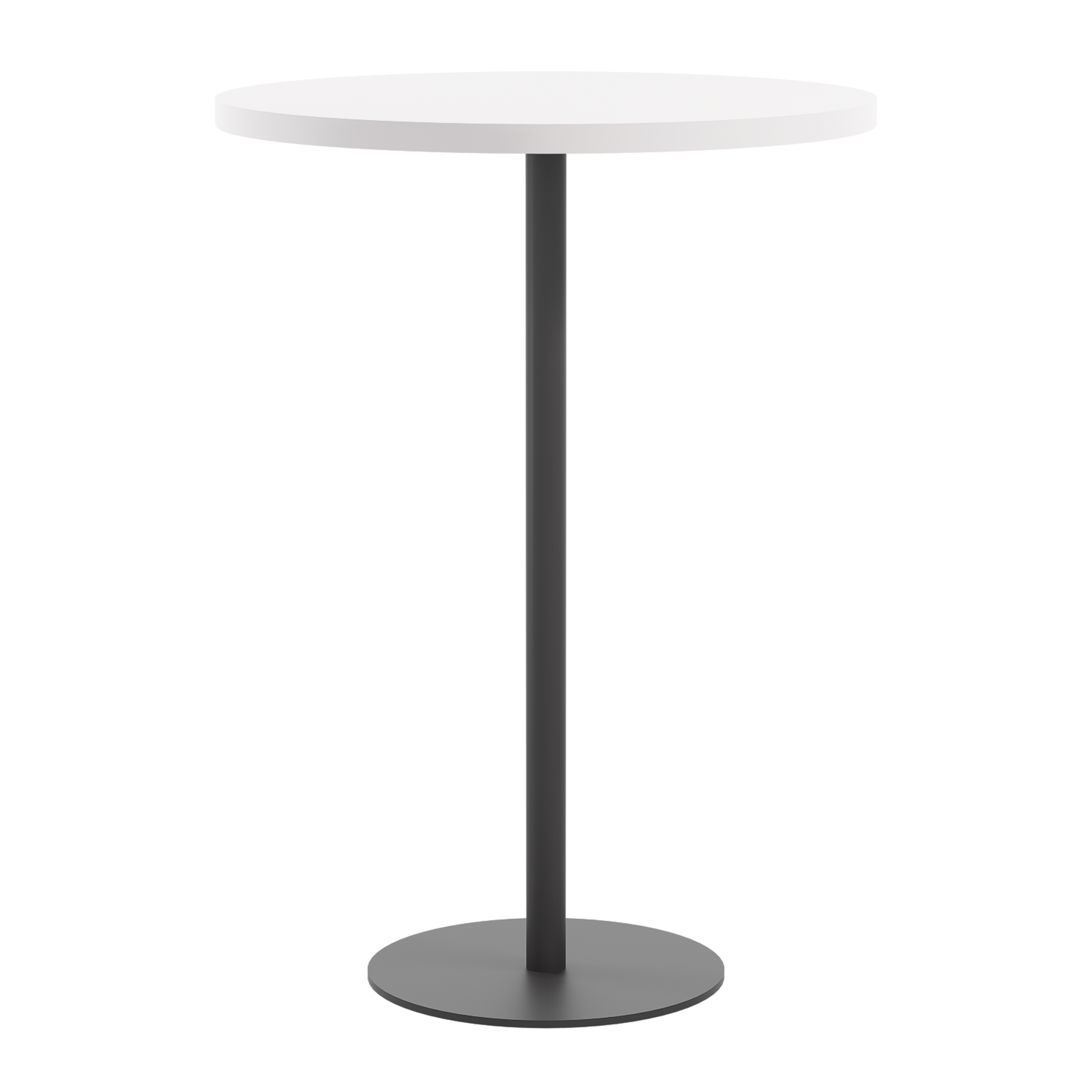 Contract Table High (FSC) | 800mm | White/Black thumbnail 5