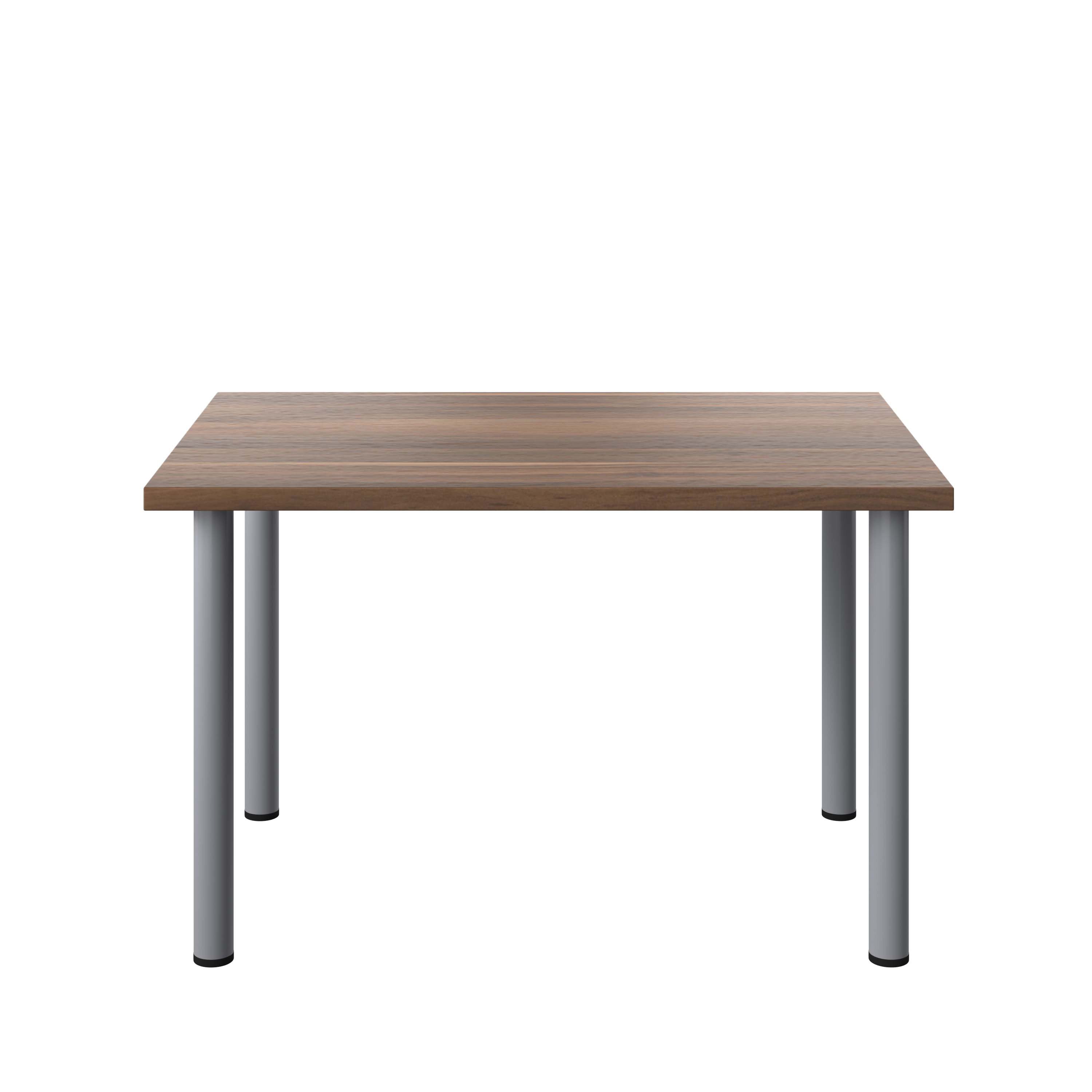 One Fraction Plus Rectangular Meeting Table (FSC) | 1200X800 | Dark Walnut/Silver thumbnail 2