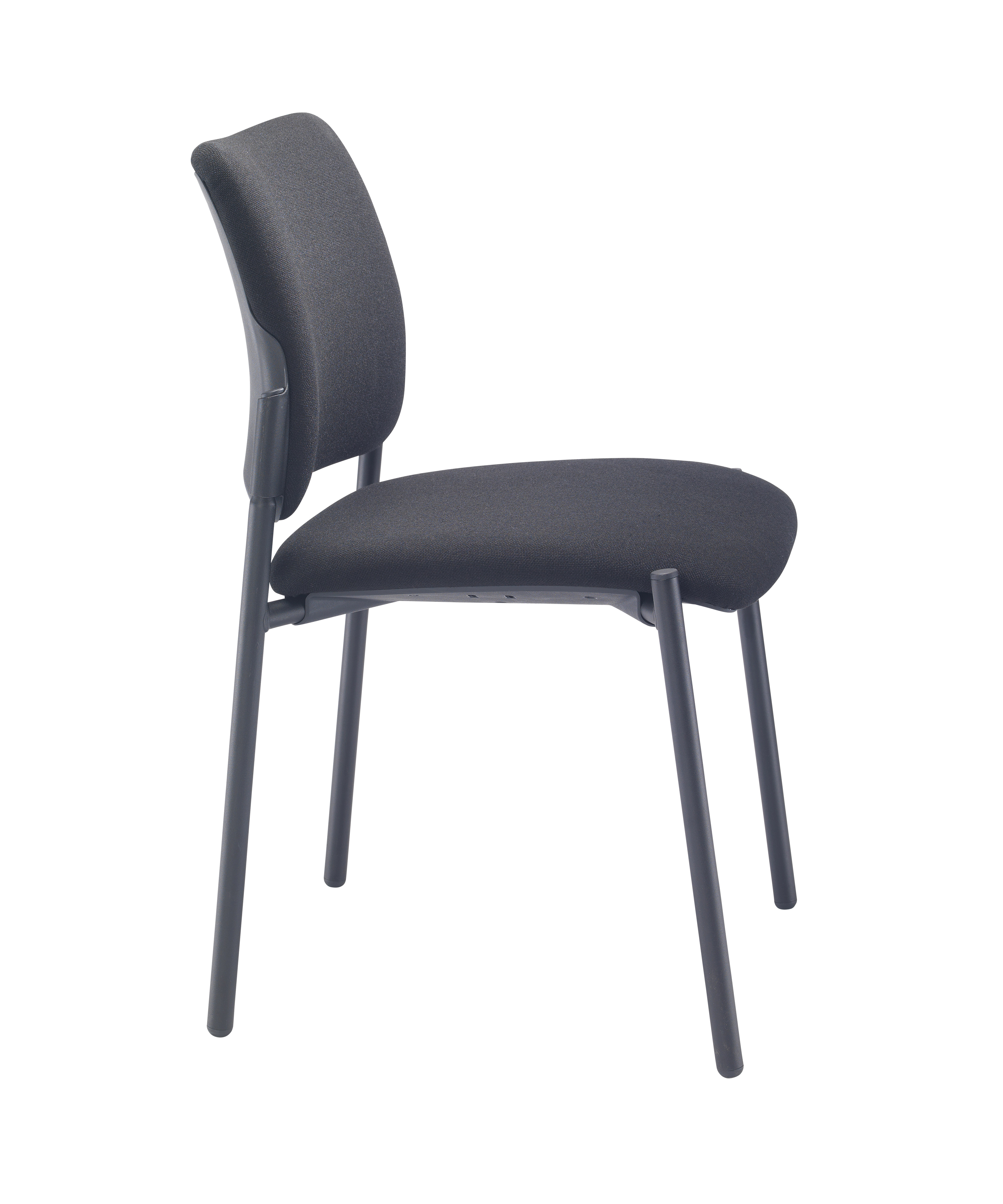 Florence Side Chair | Black/Black thumbnail 3