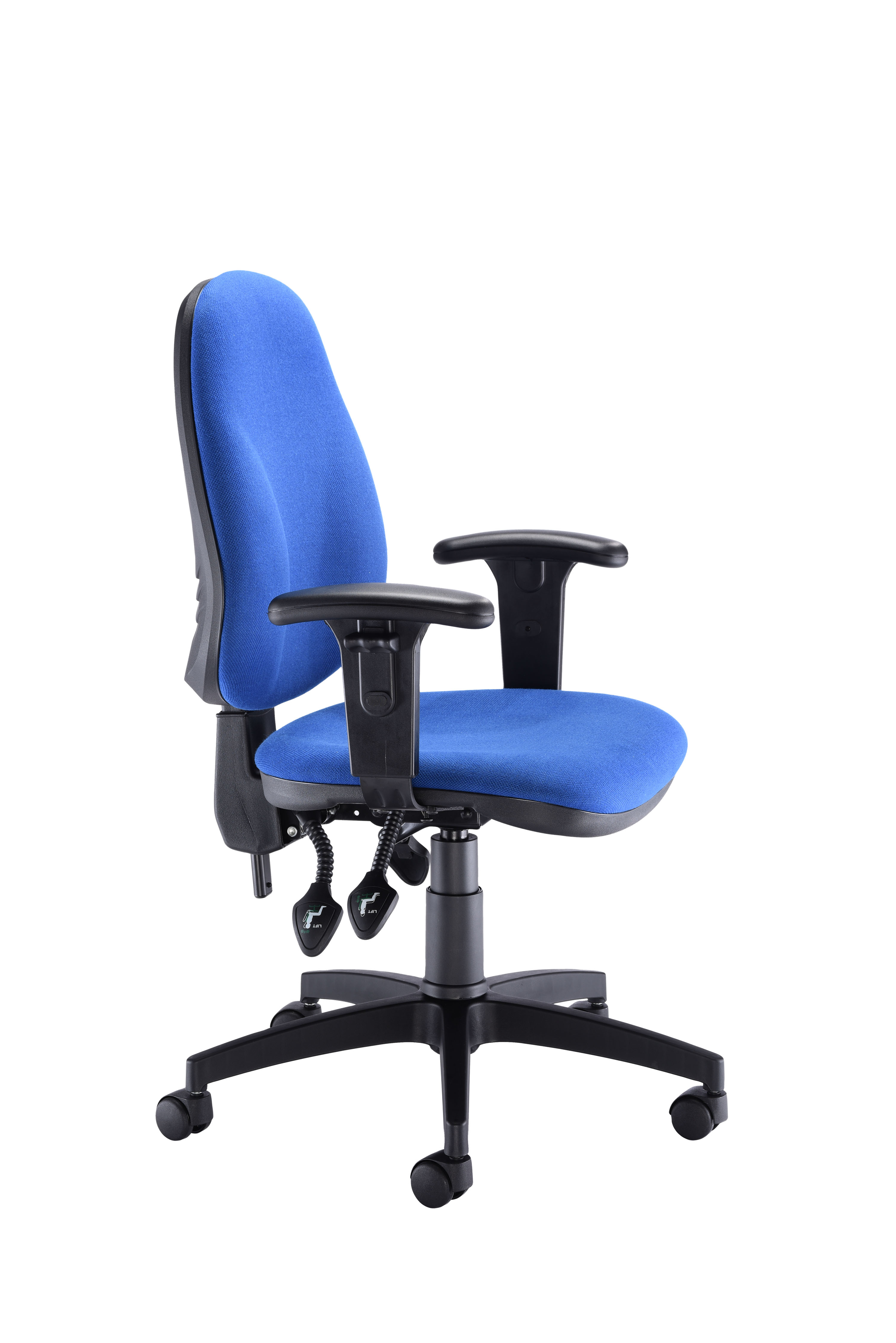 Concept Deluxe Chair | Adjustable Arms | Royal Blue thumbnail 3