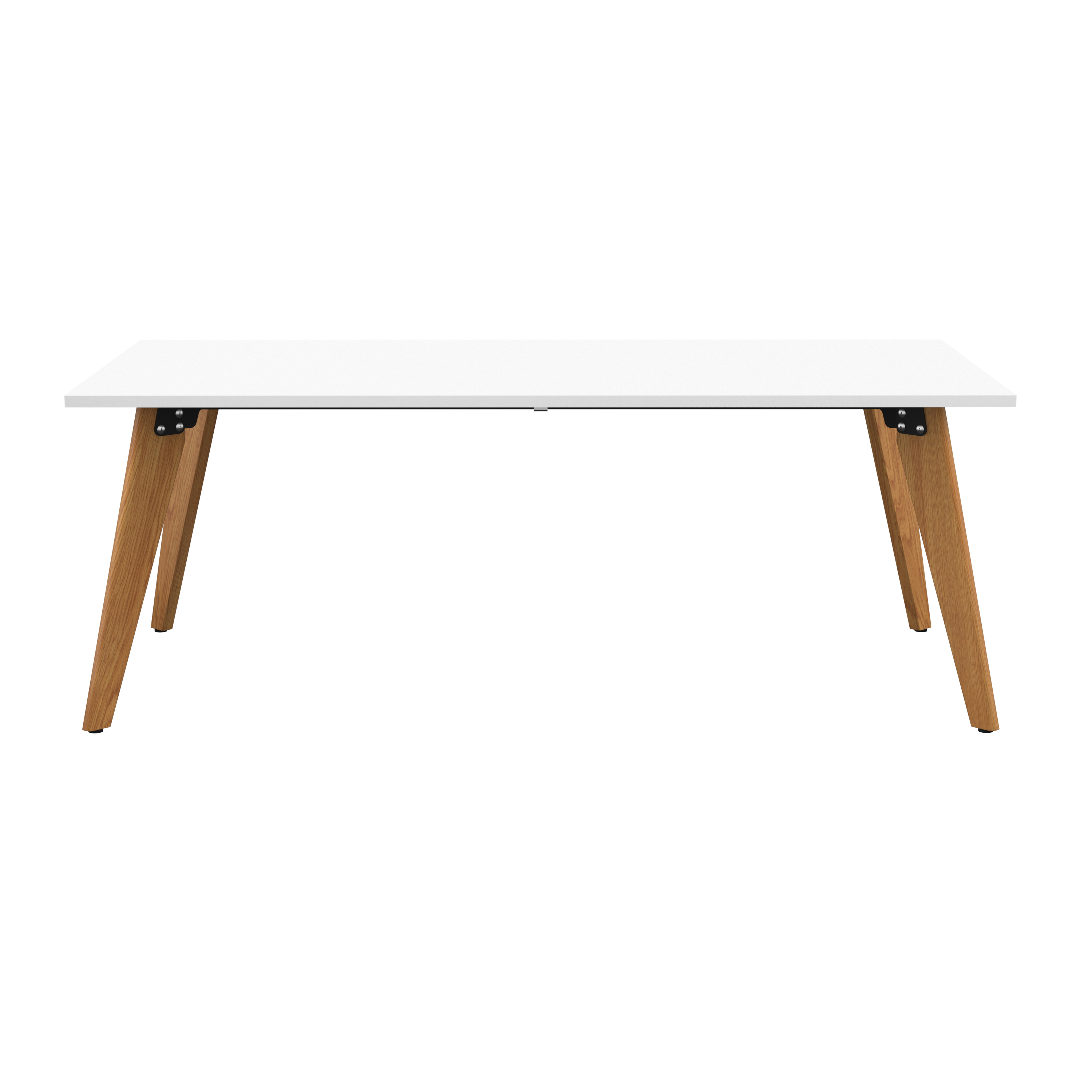 Plateau Rectangular Table (FSC) | 2000 X 1000 | White thumbnail 2