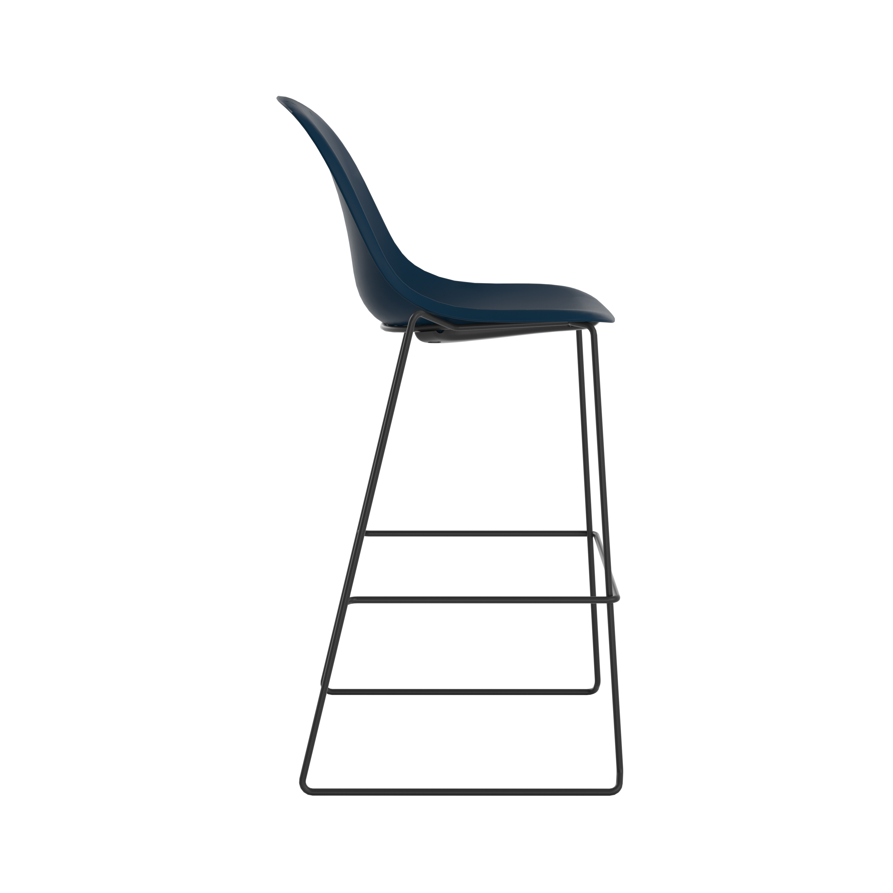 Lizzie High Stool | Blue thumbnail 3