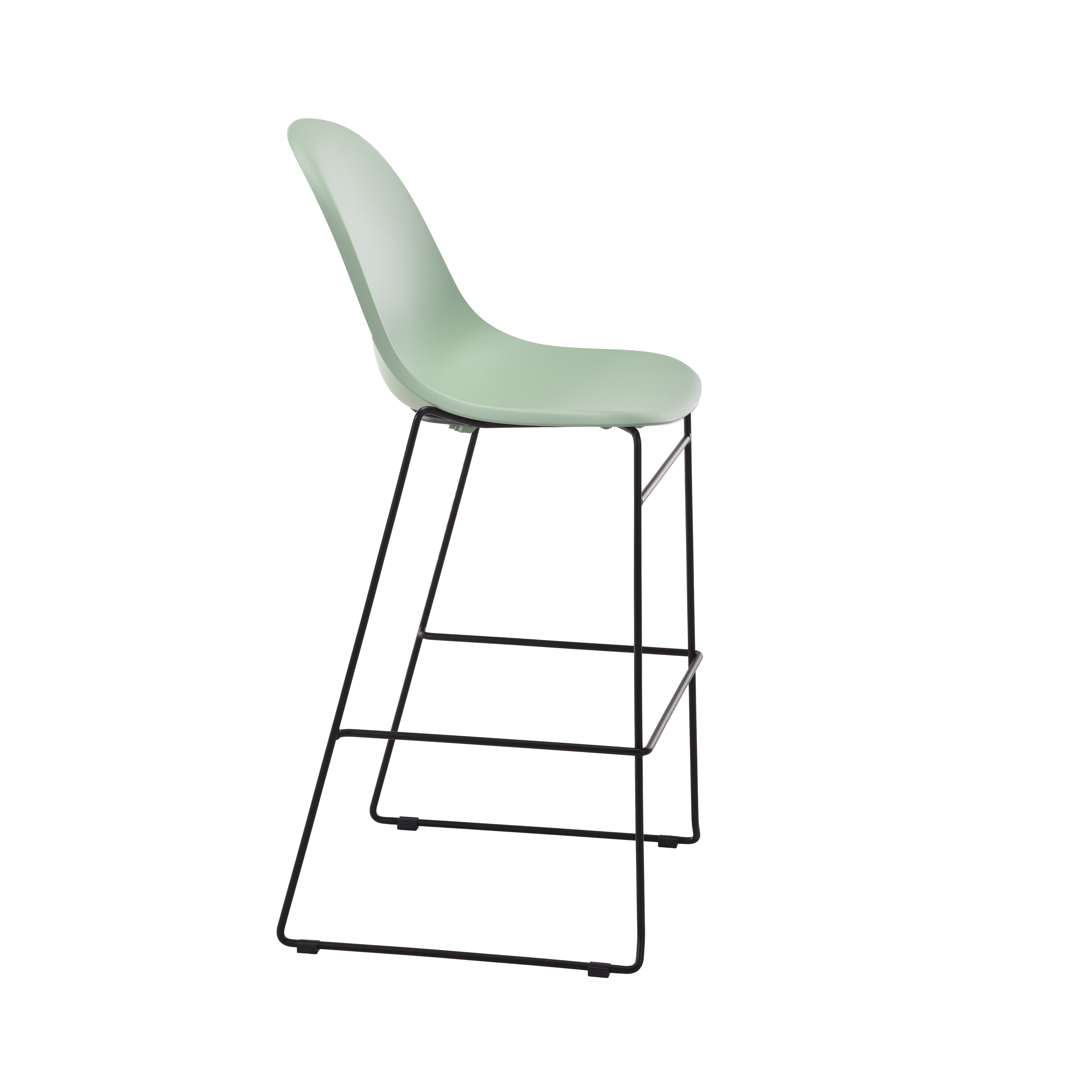 Lizzie High Stool | Green thumbnail 3