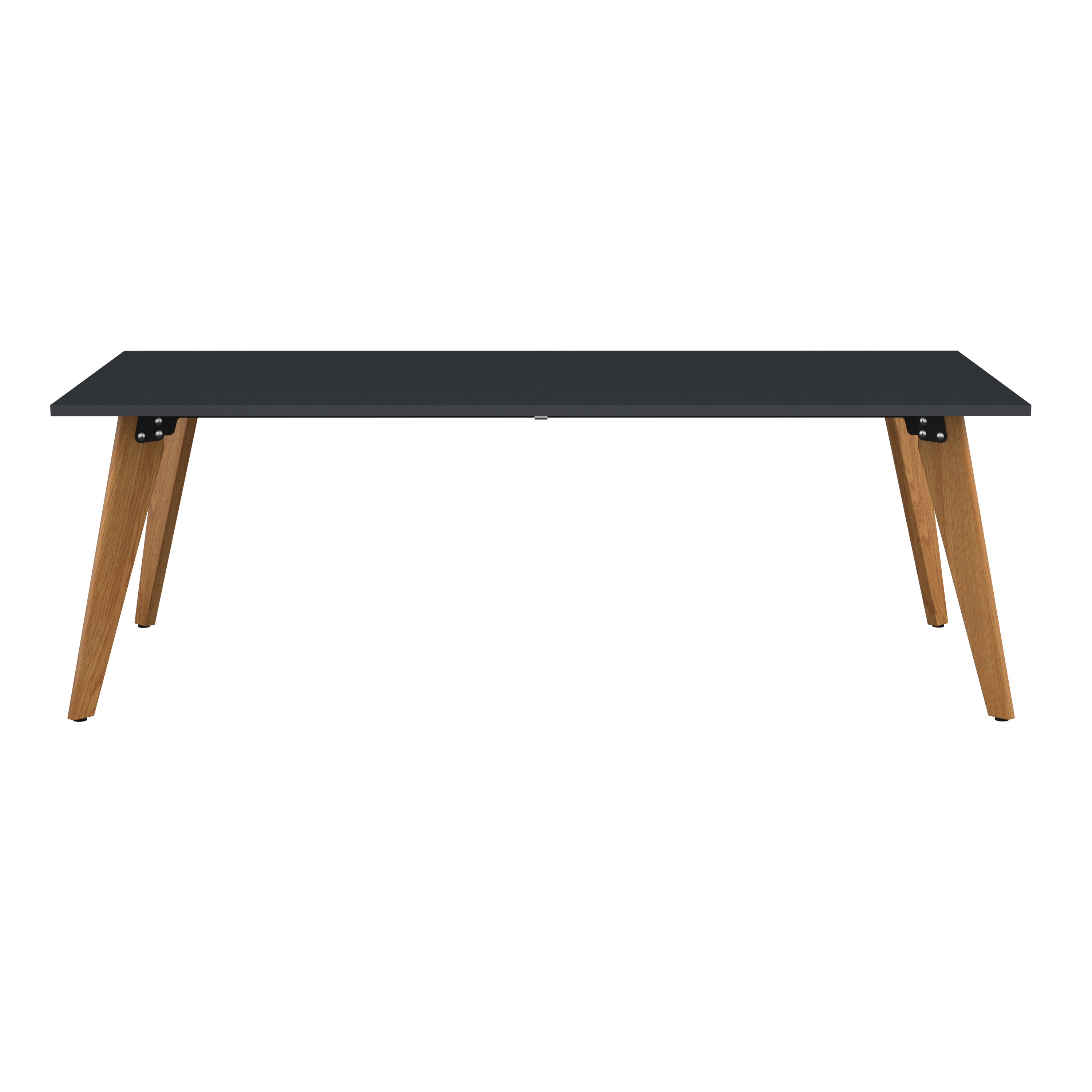 Plateau Rectangular Table (FSC) | 2200 X 1000 | Anthracite thumbnail 2