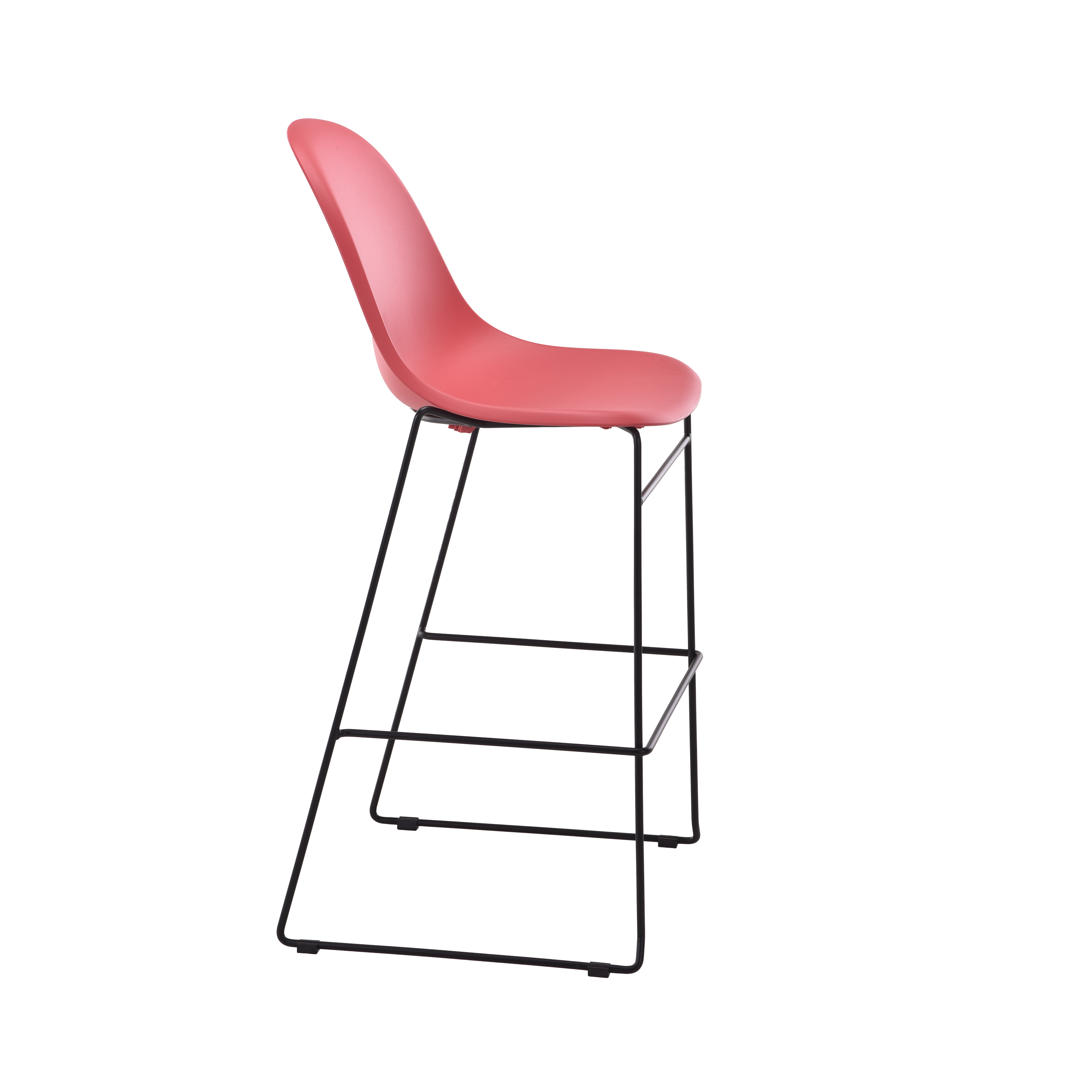 Lizzie High Stool | Red thumbnail 3