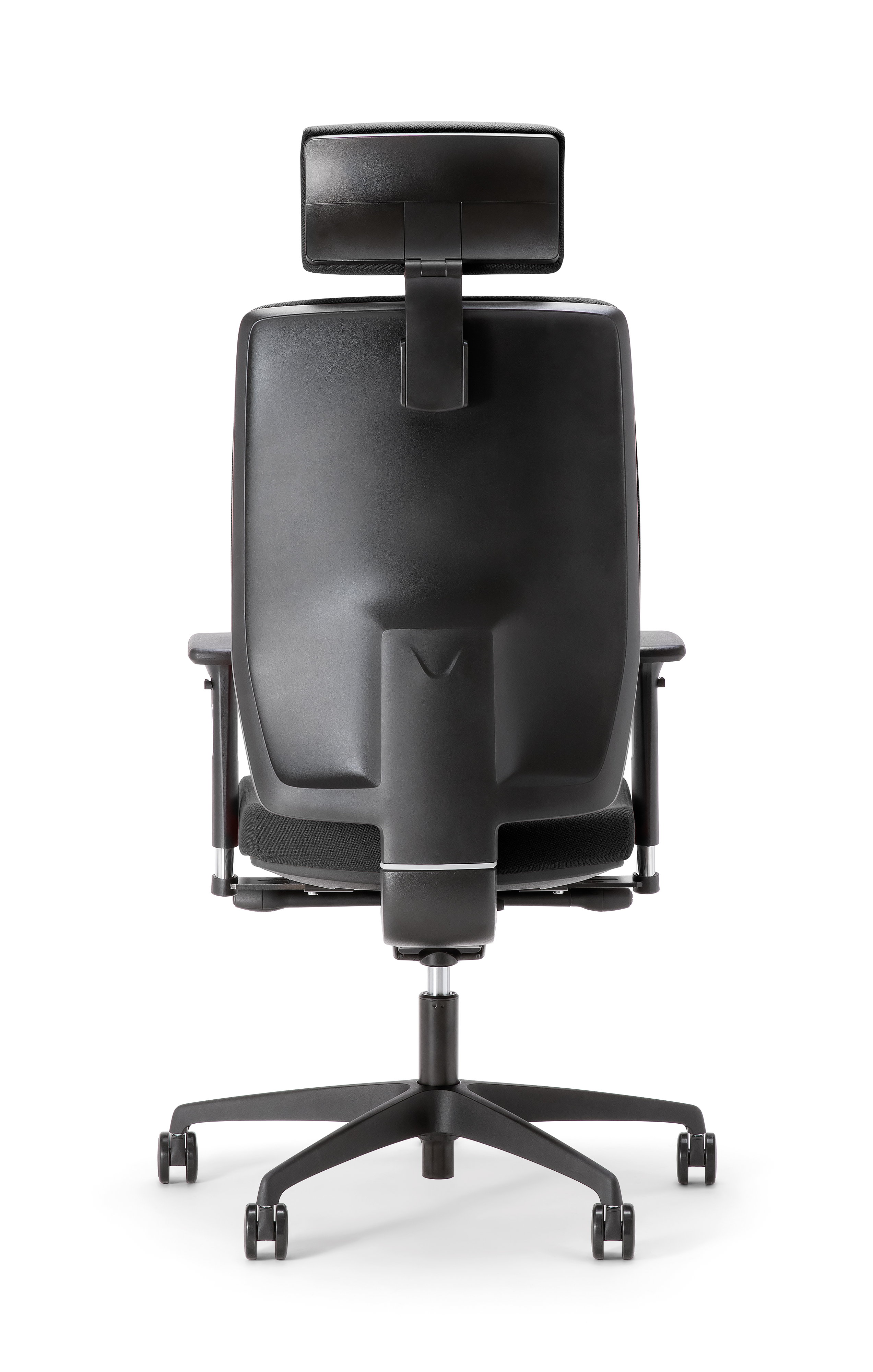 Bengal Heavy Duty Chair | High Back with Headrest | Black/Black thumbnail 3