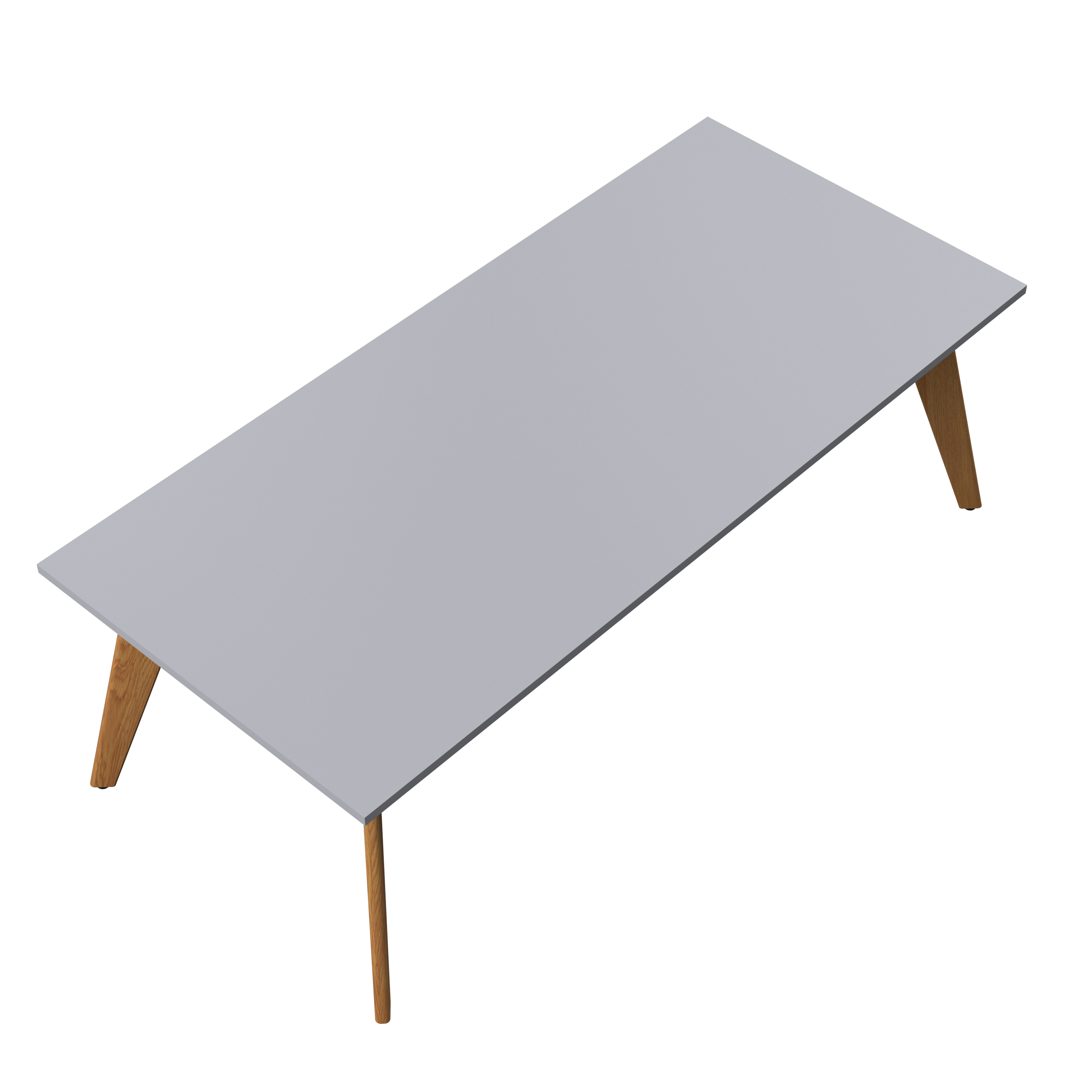 Plateau Rectangular Table (FSC) | 2200 X 1000 | Grey thumbnail 3