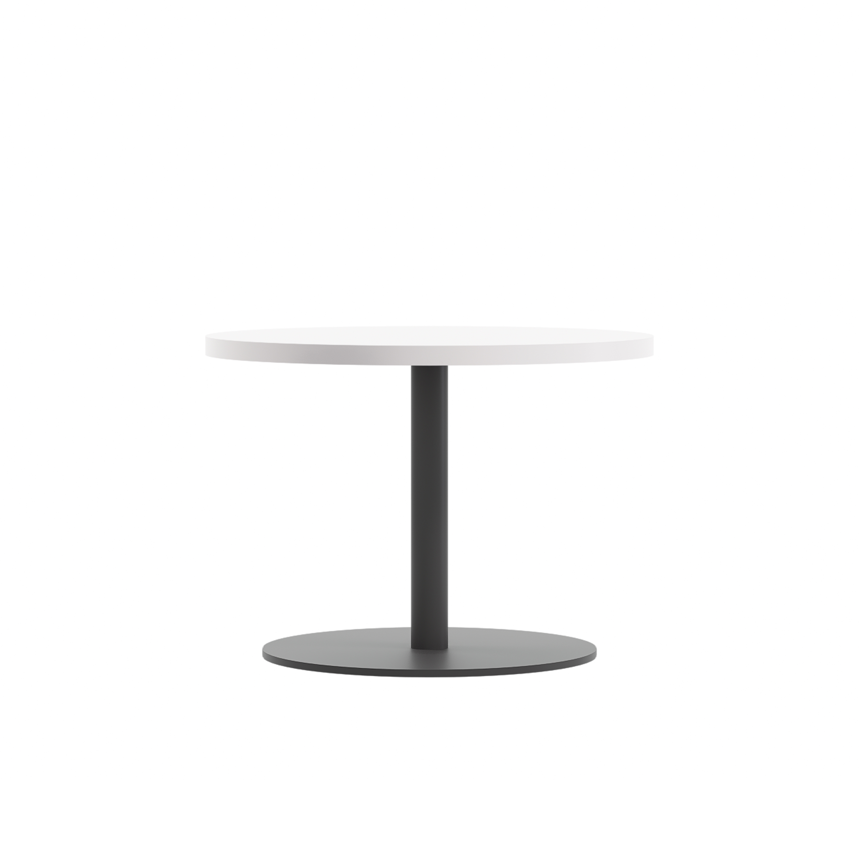 Contract Table Low (FSC) | 600mm | White/Black thumbnail 2