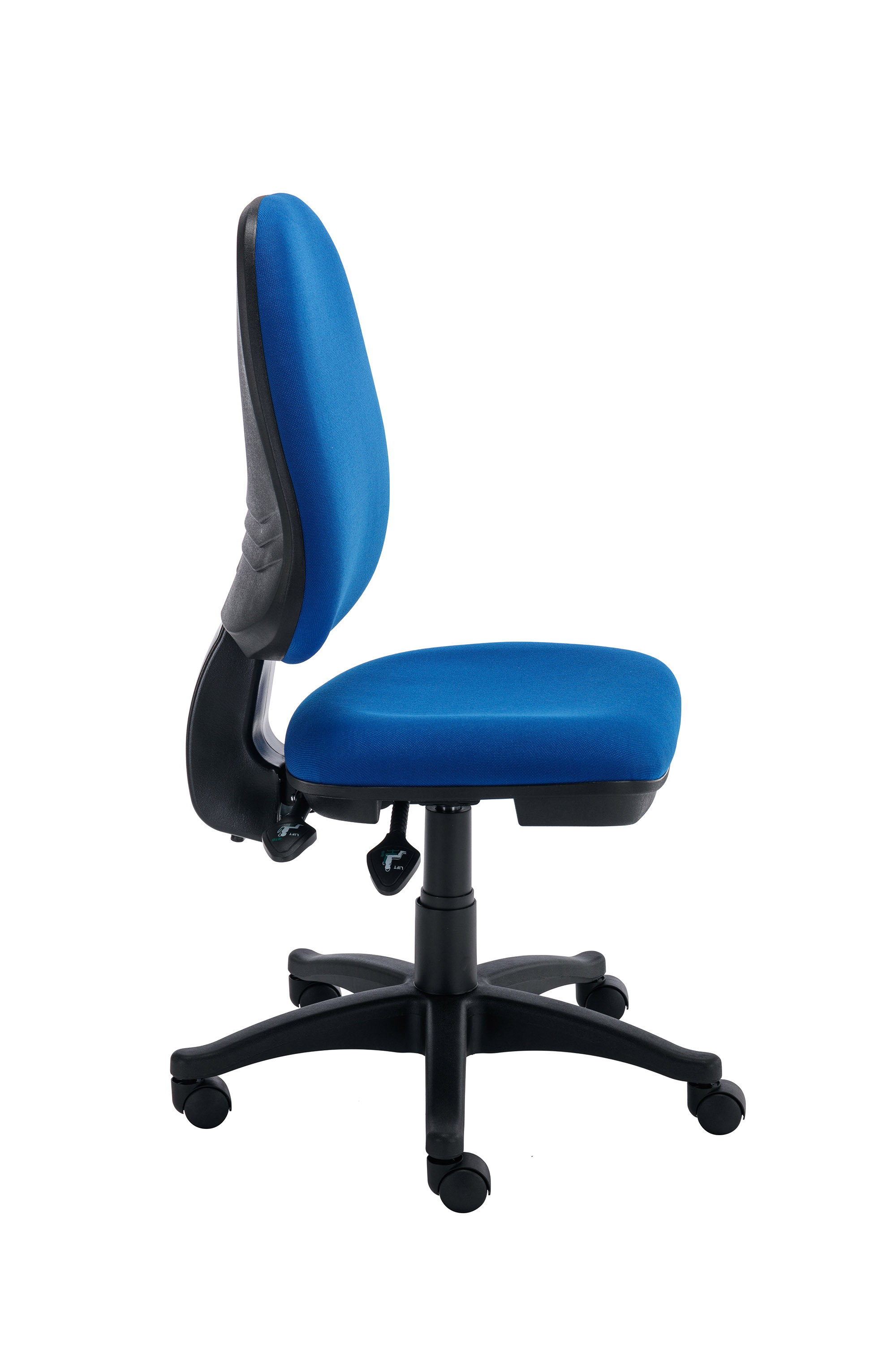 Versi 2 Lever Operator Chair | No Arms | Royal Blue thumbnail 3