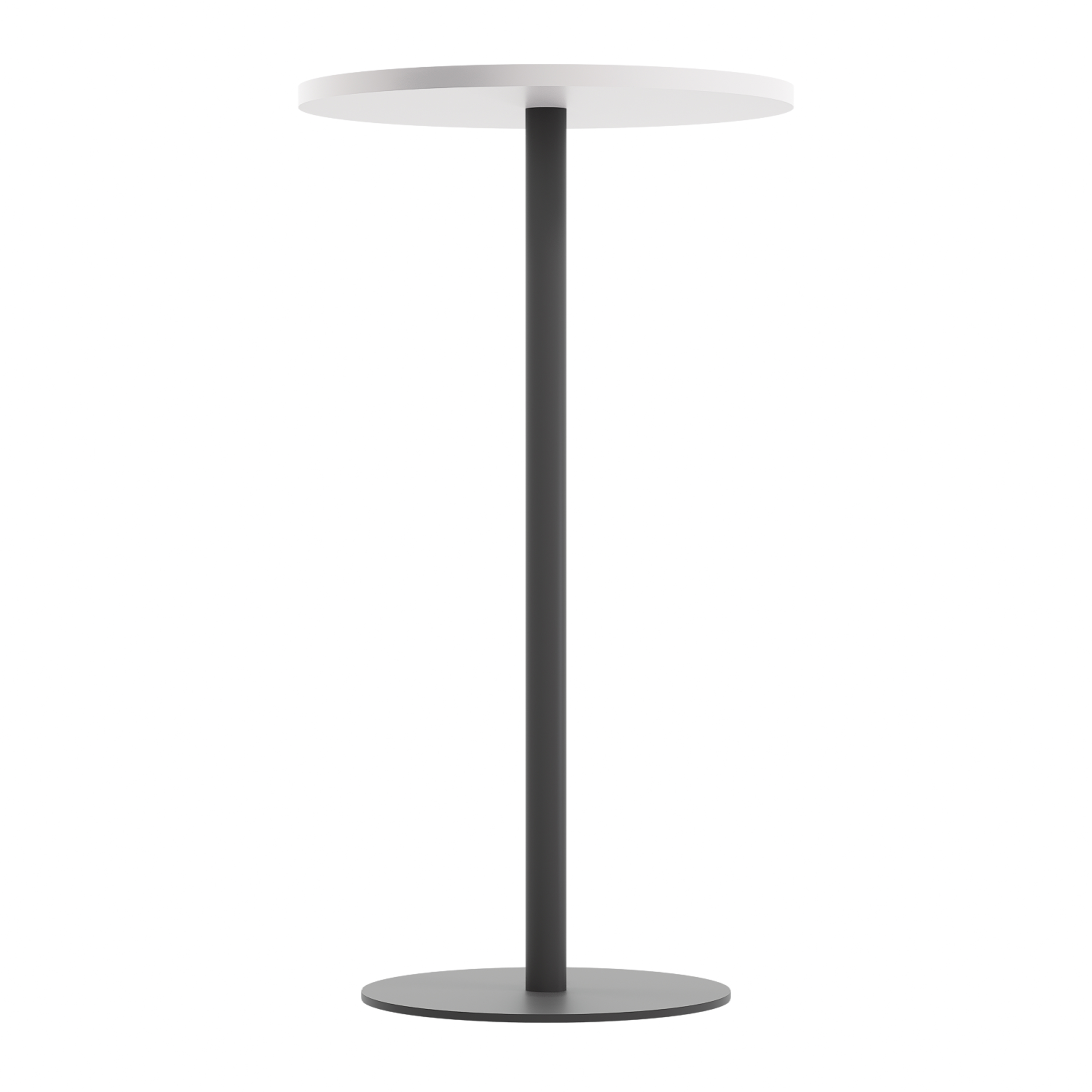 Contract Table High (FSC) | 600mm | White/Black thumbnail 2