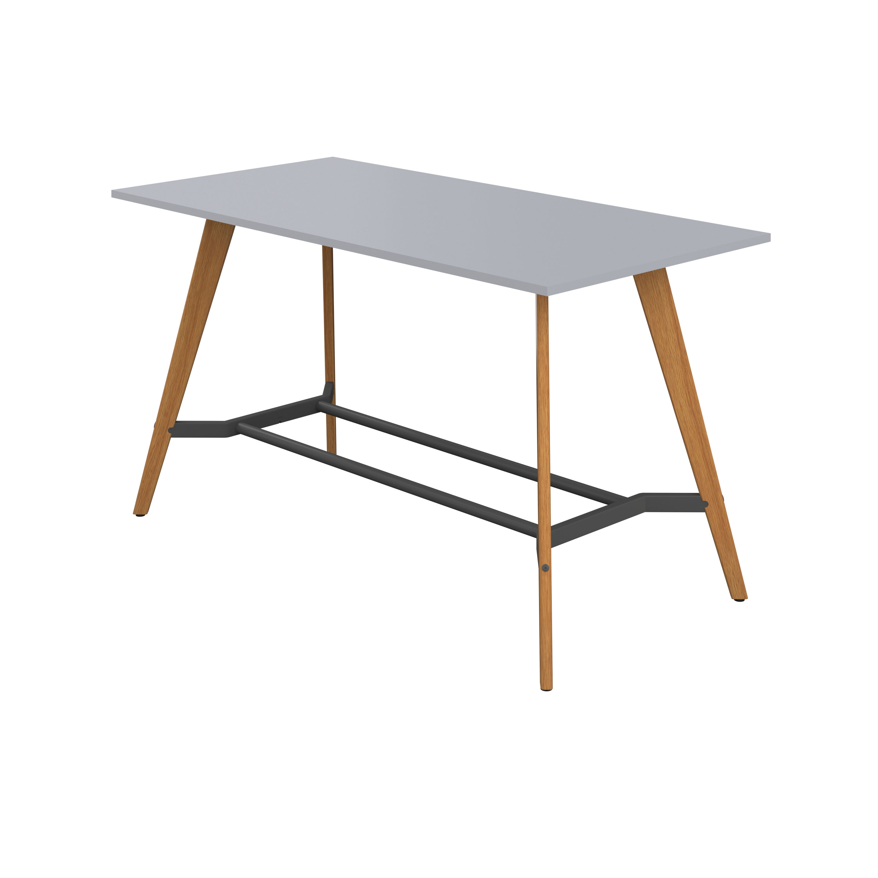 Plateau Poseur Rectangular Table (FSC) | 1400 X 1000 | Grey thumbnail 4