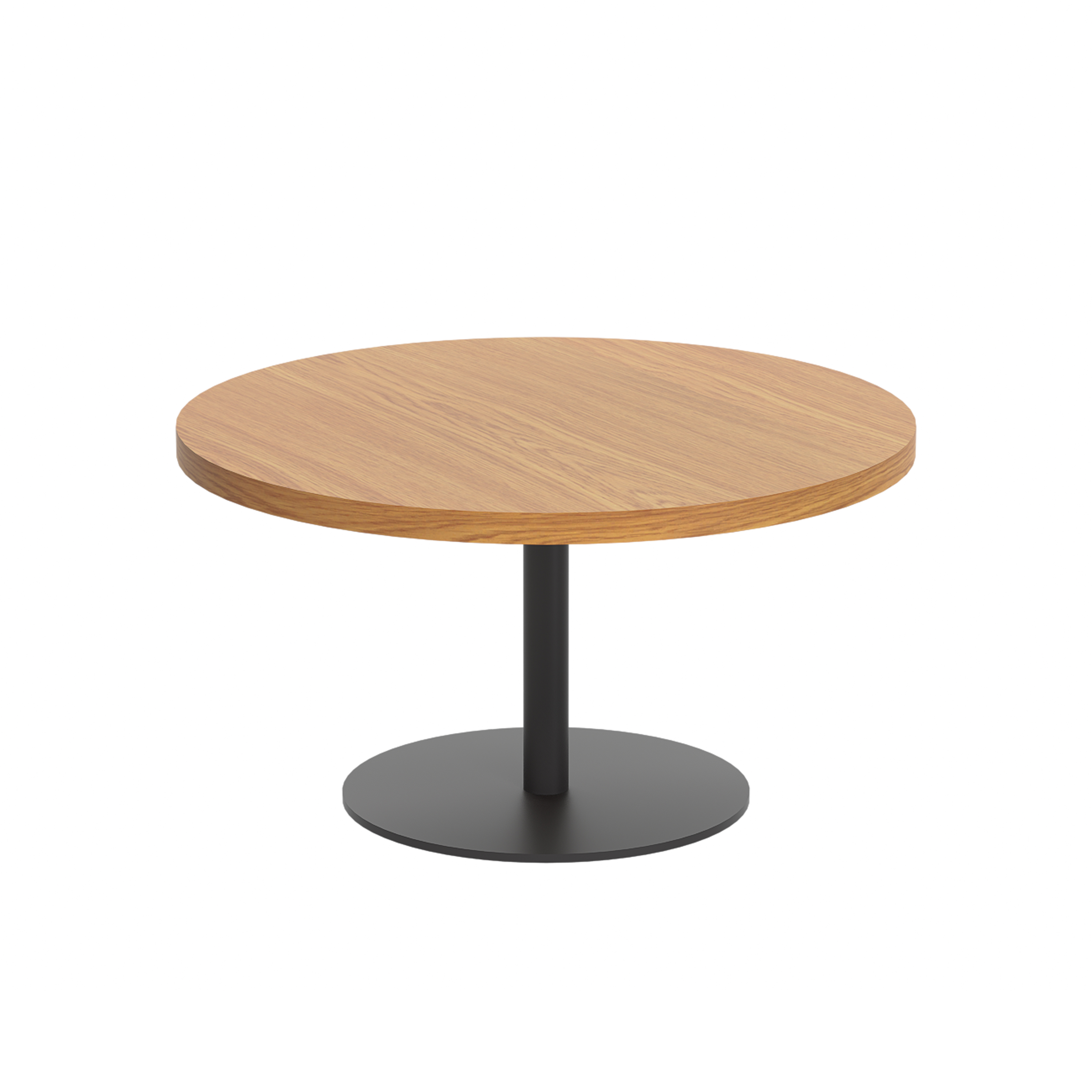 Contract Table Low (FSC) | 800mm | Nova Oak/Black
