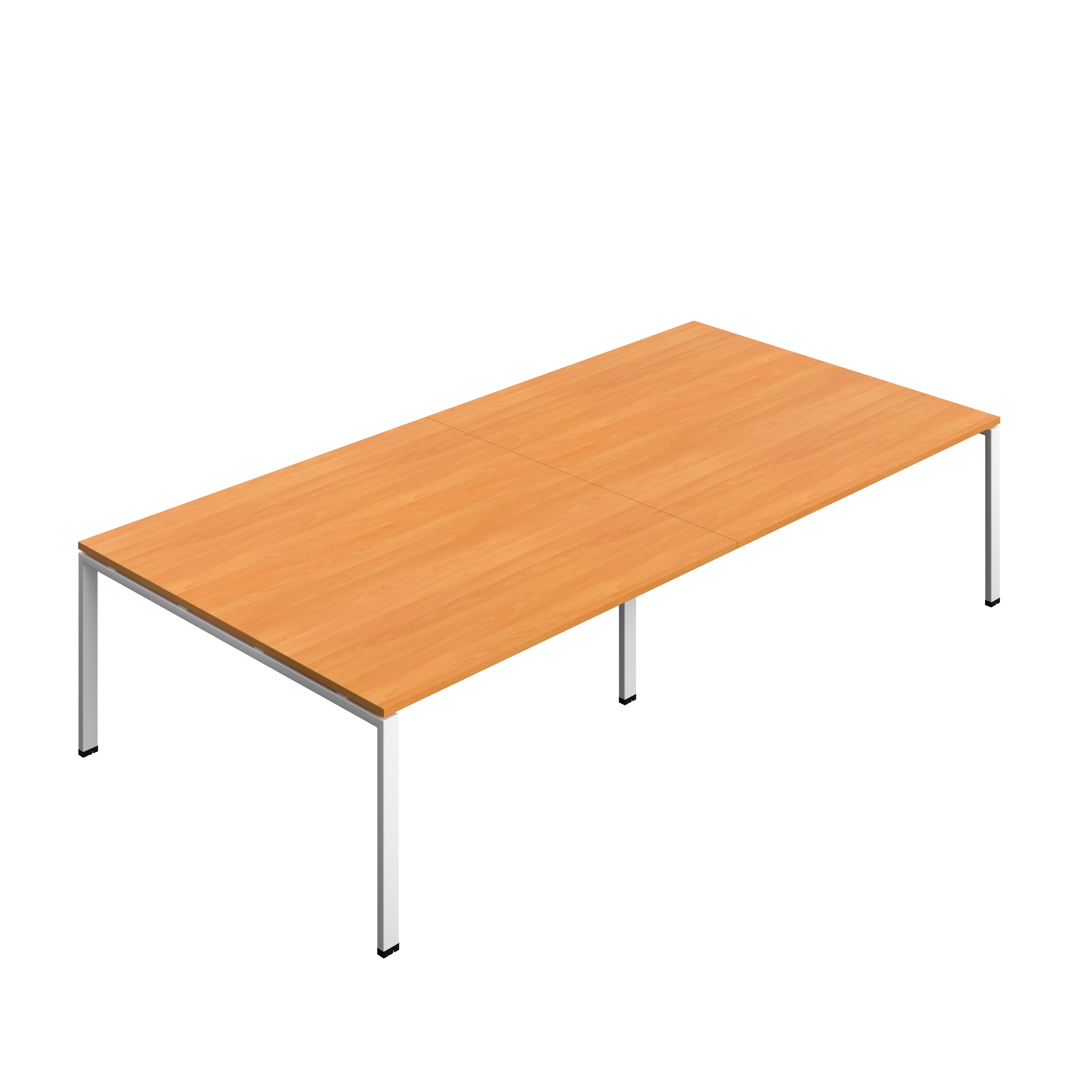 Synergy Meeting Table (FSC) : Goal Post Leg : 3200 | 1600 | Beech/White