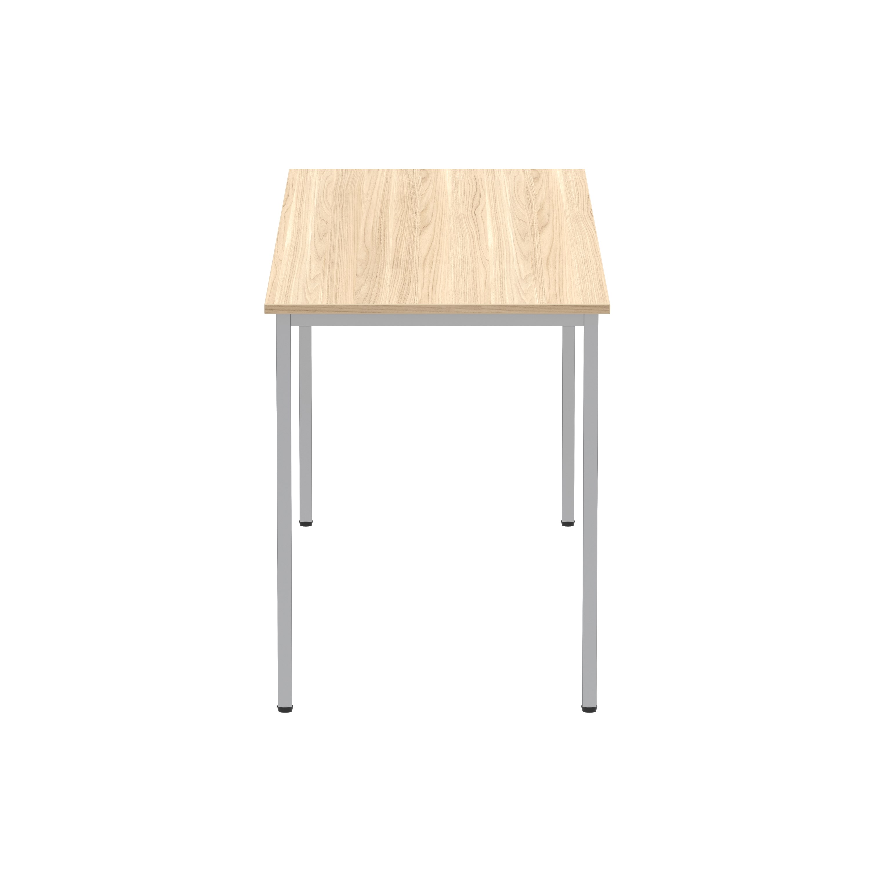 Office Rectangular Multi-Use Table (FSC) | 1800X600 | Canadian Oak/Silver thumbnail 4