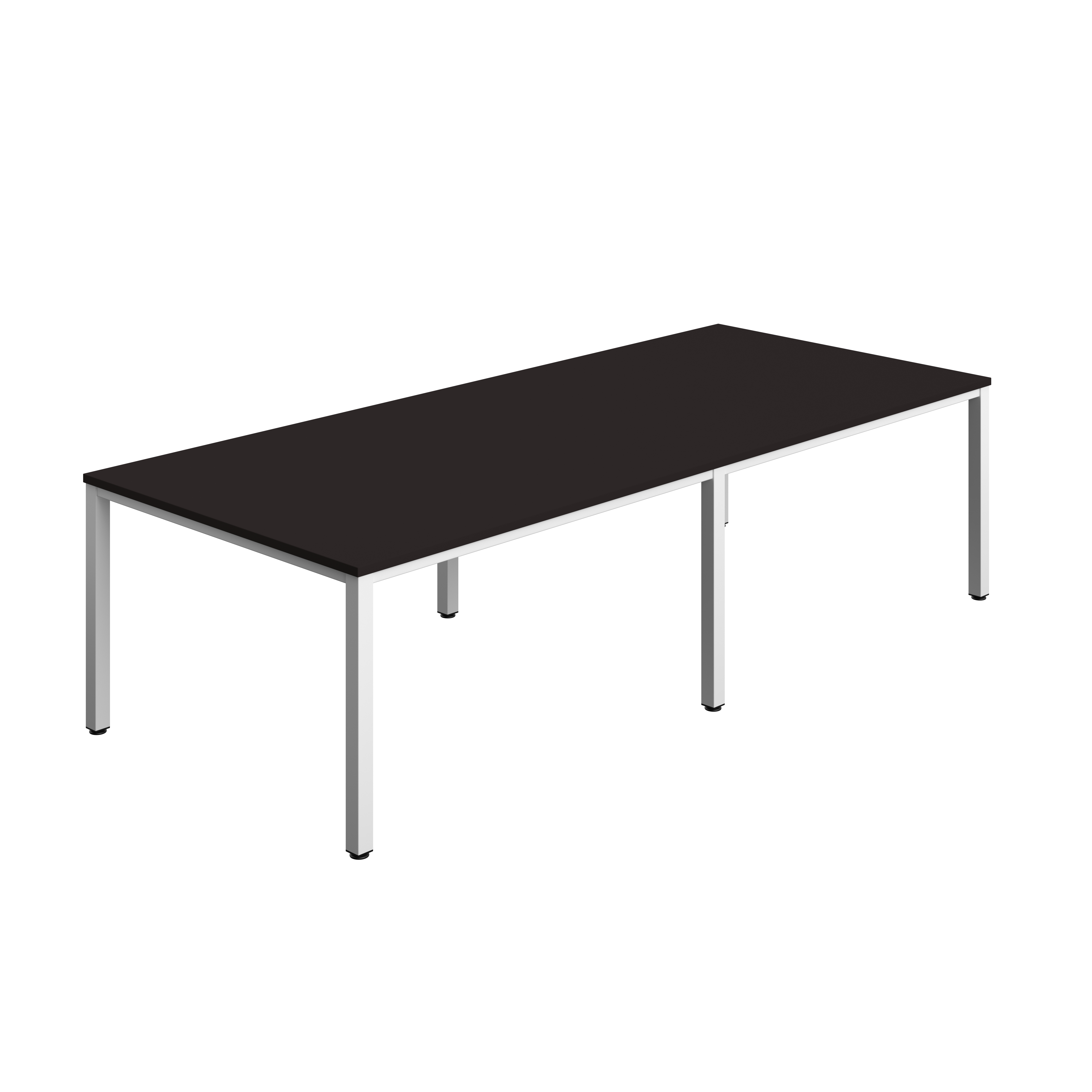 Fraction Infinity Rectangular Meeting Table (FSC) | 2800 X 1200 | Anthracite/White