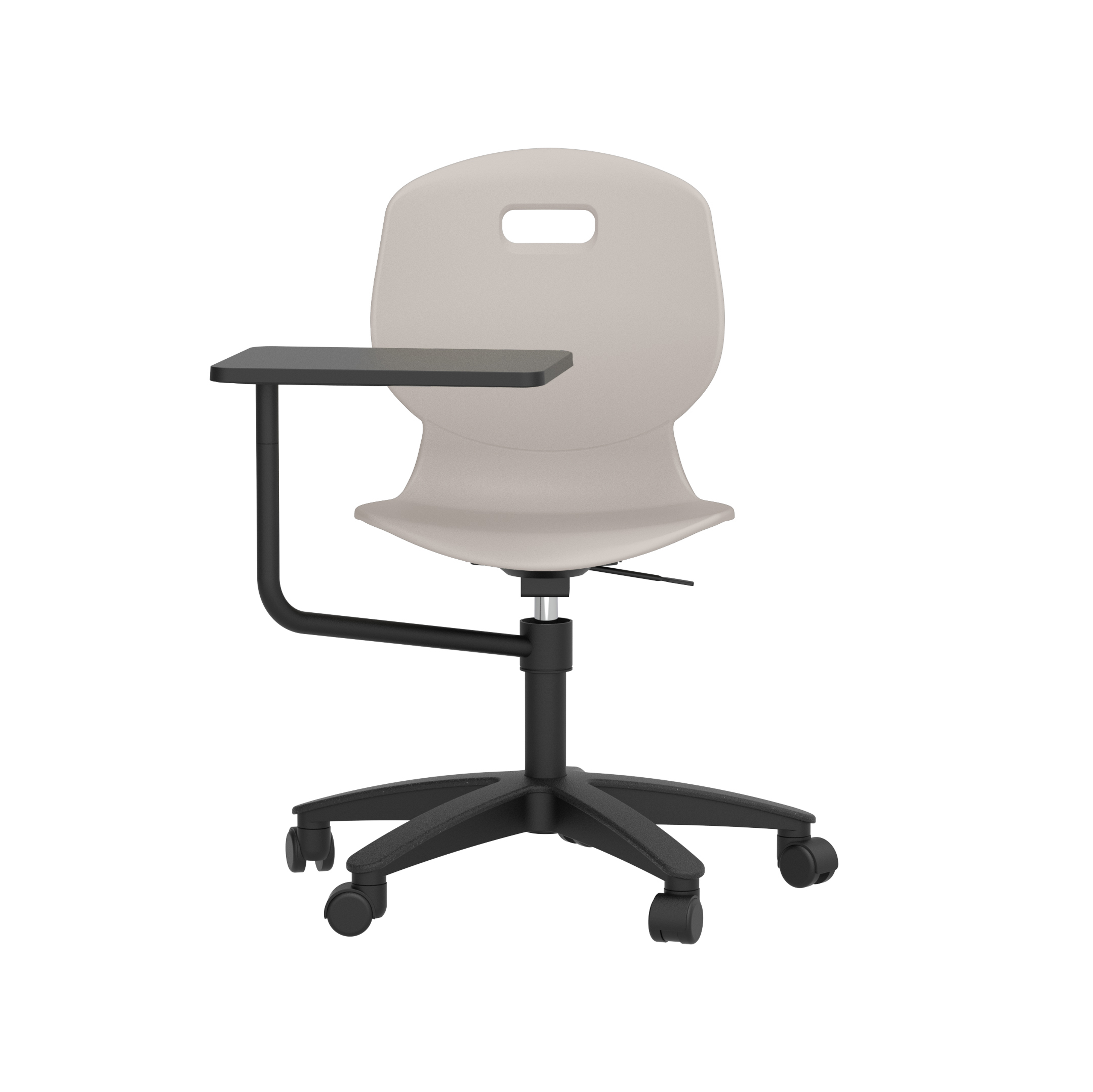 Titan Arc Swivel Chair with Arm Tablet thumbnail 2