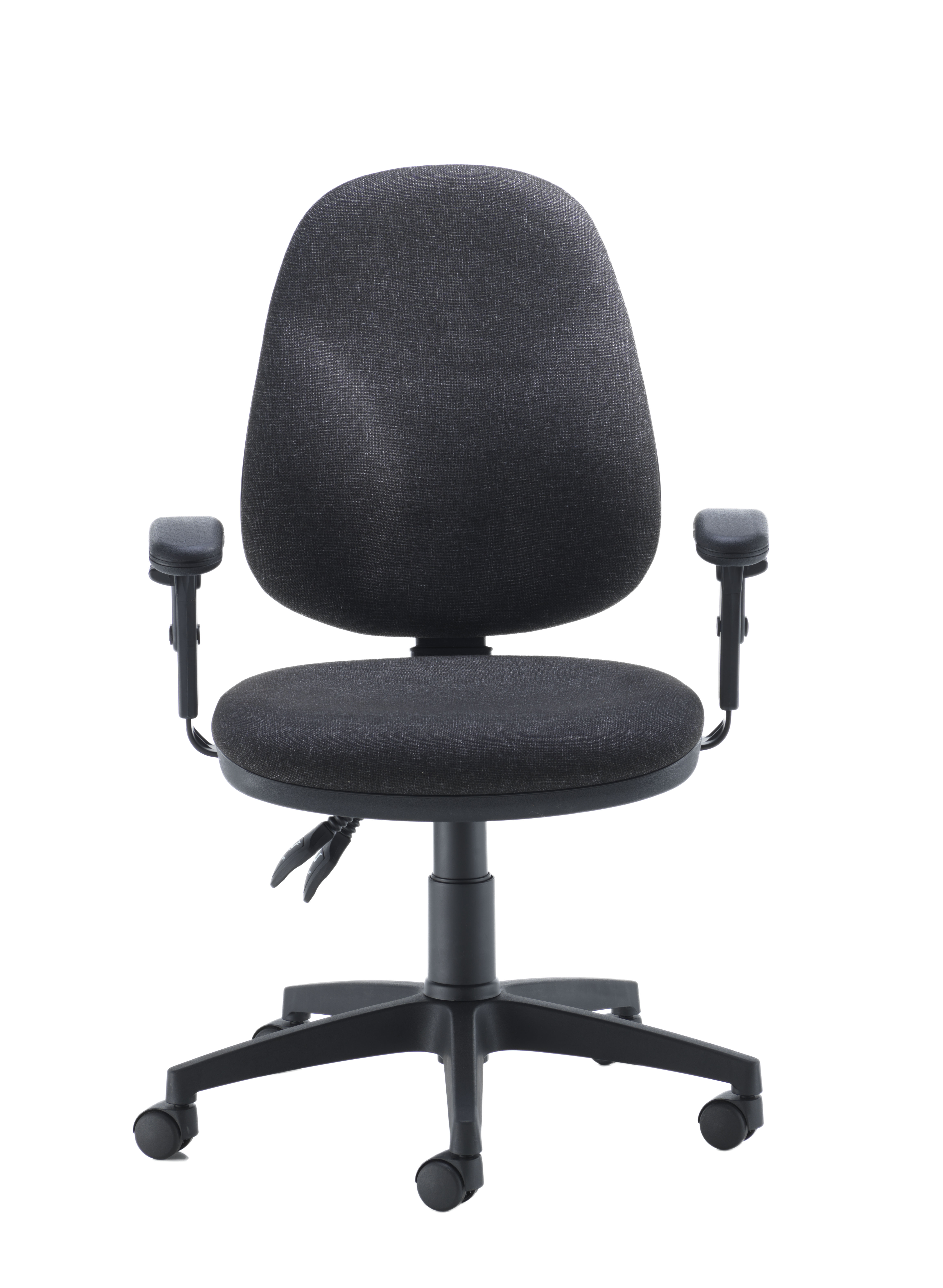 Concept Operator Chair | High-Back | Adjustable Arms | Charcoal thumbnail 2
