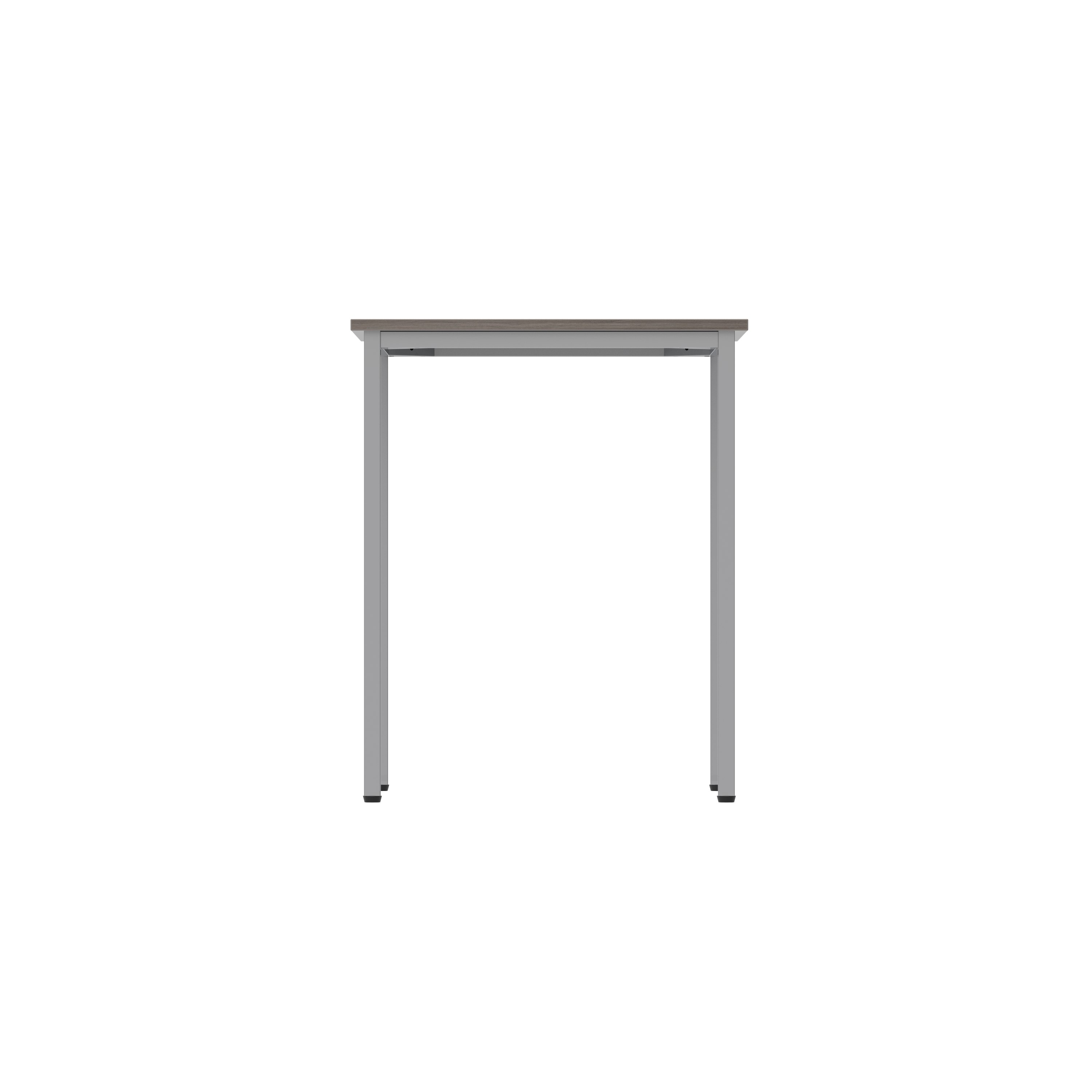 Office Rectangular Multi-Use Table (FSC) | 600X600 | Alaskan Grey Oak/Silver thumbnail 4