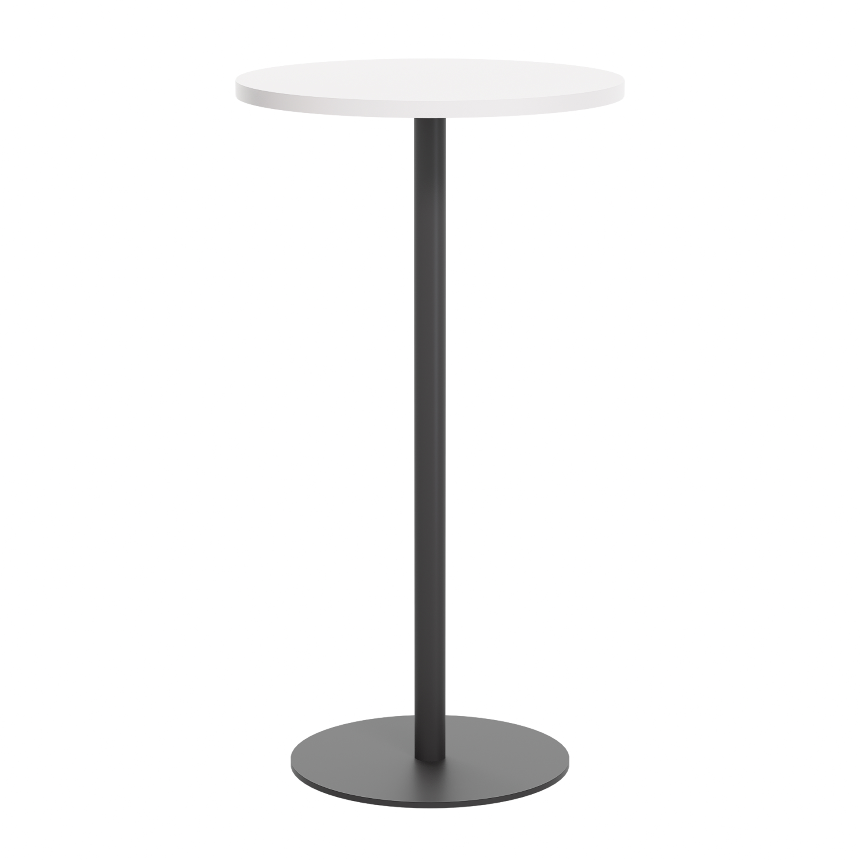 Contract Table High (FSC) | 600mm | White/Black