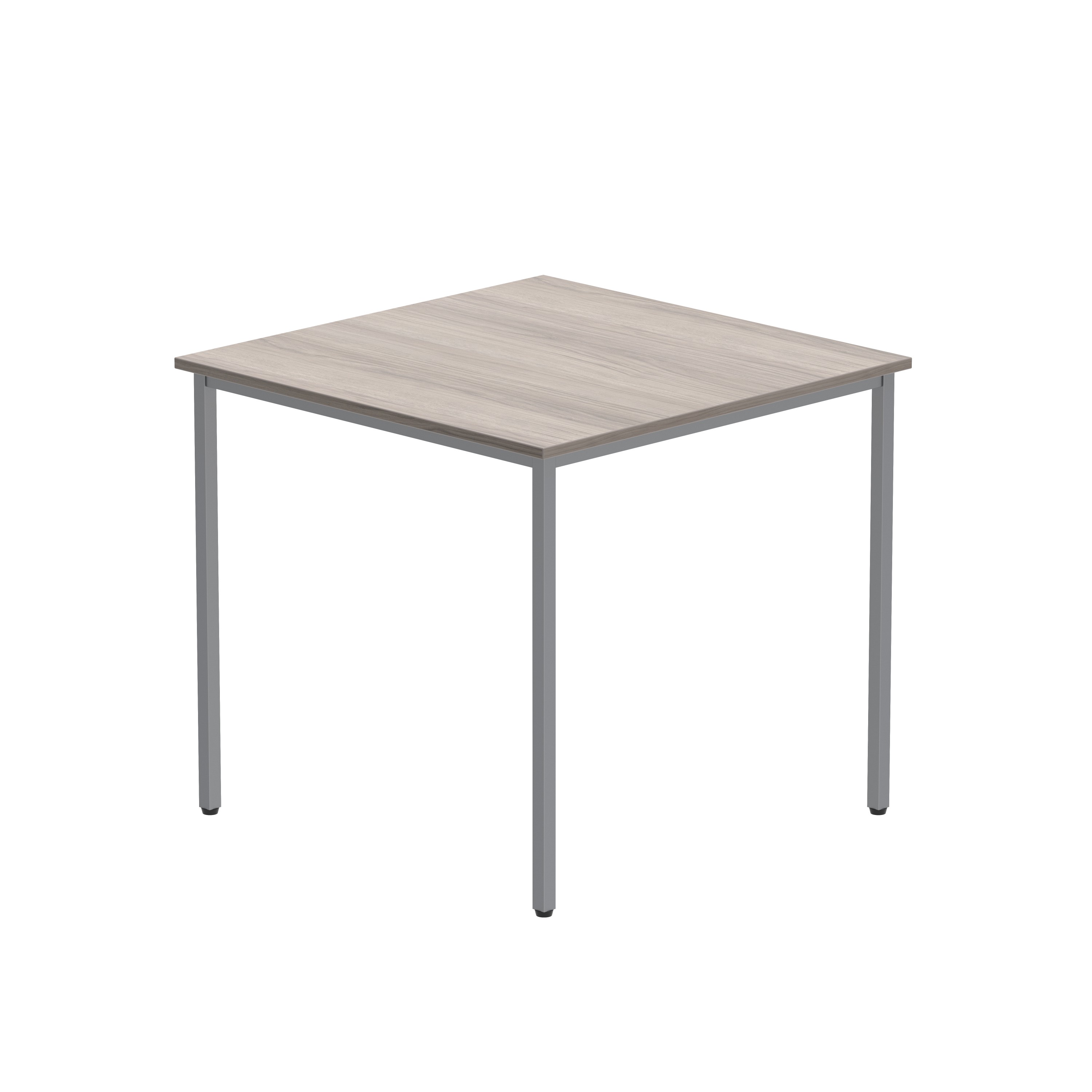 Office Rectangular Multi-Use Table (FSC) | 800X800 | Alaskan Grey Oak/Silver