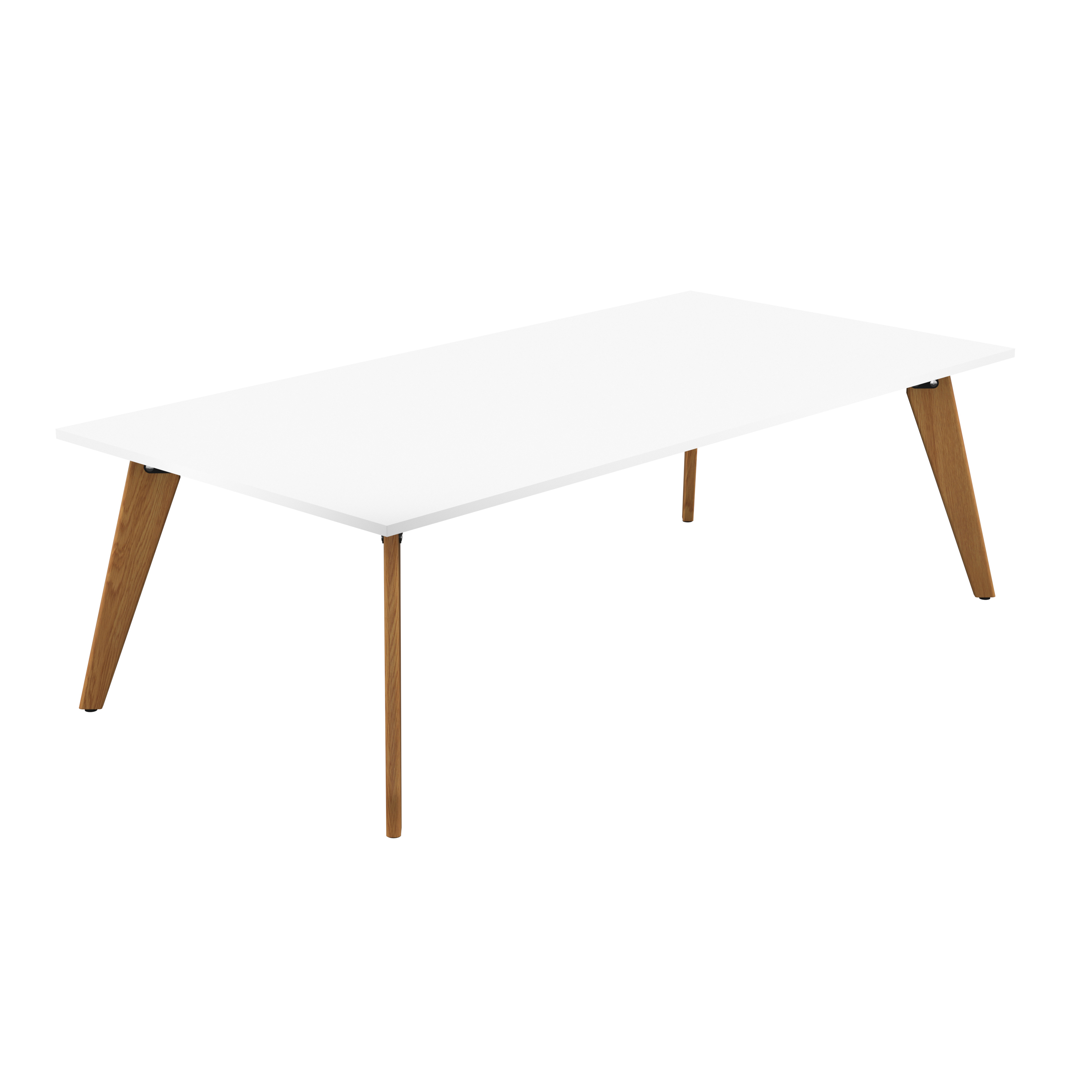 Plateau Rectangular Table (FSC) | 2400 X 1200 | White