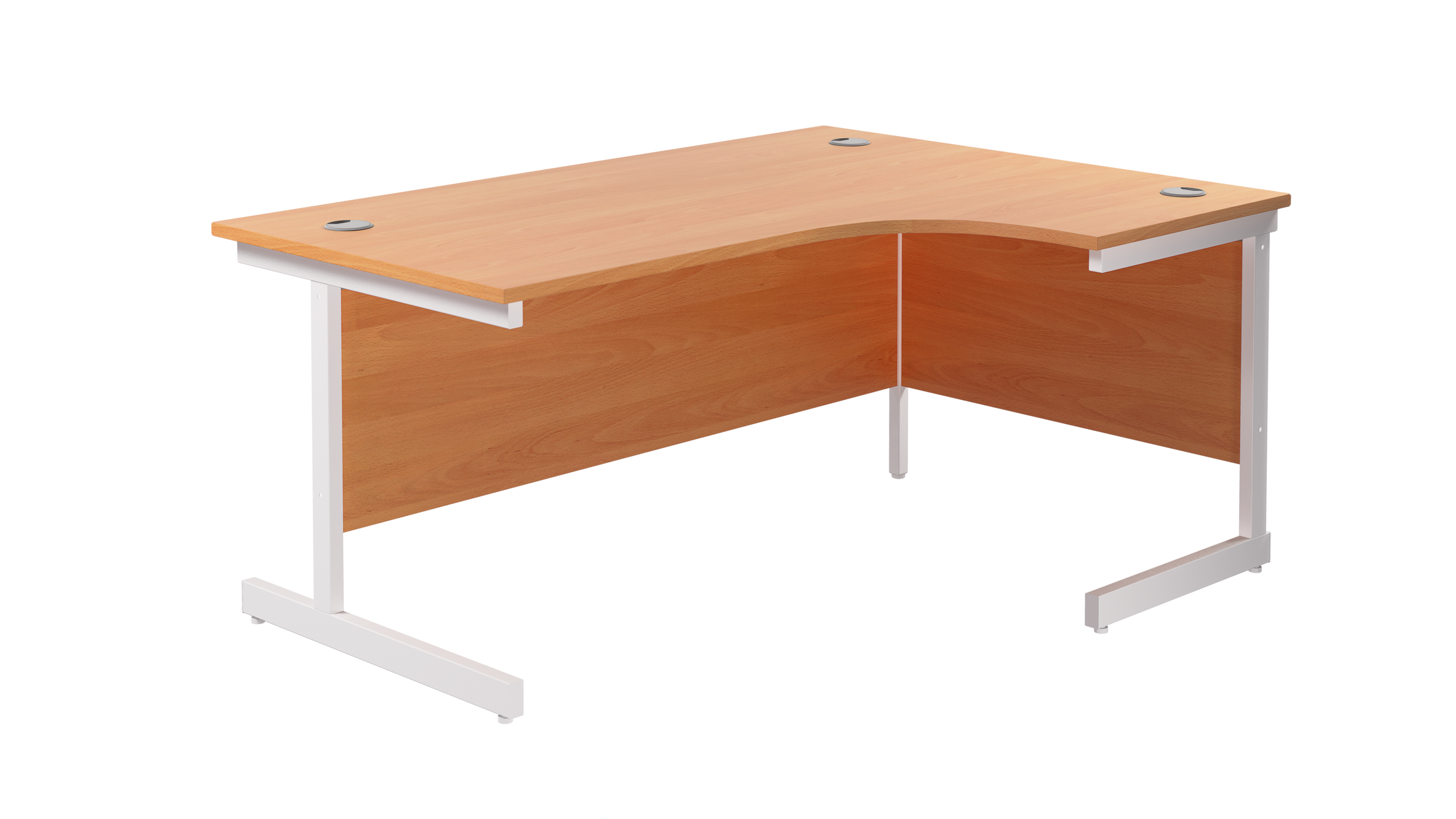 Single+Upright+Right+Hand+Radial+Desk+%28FSC%29+1800+X+1200+Beech%2FWhite